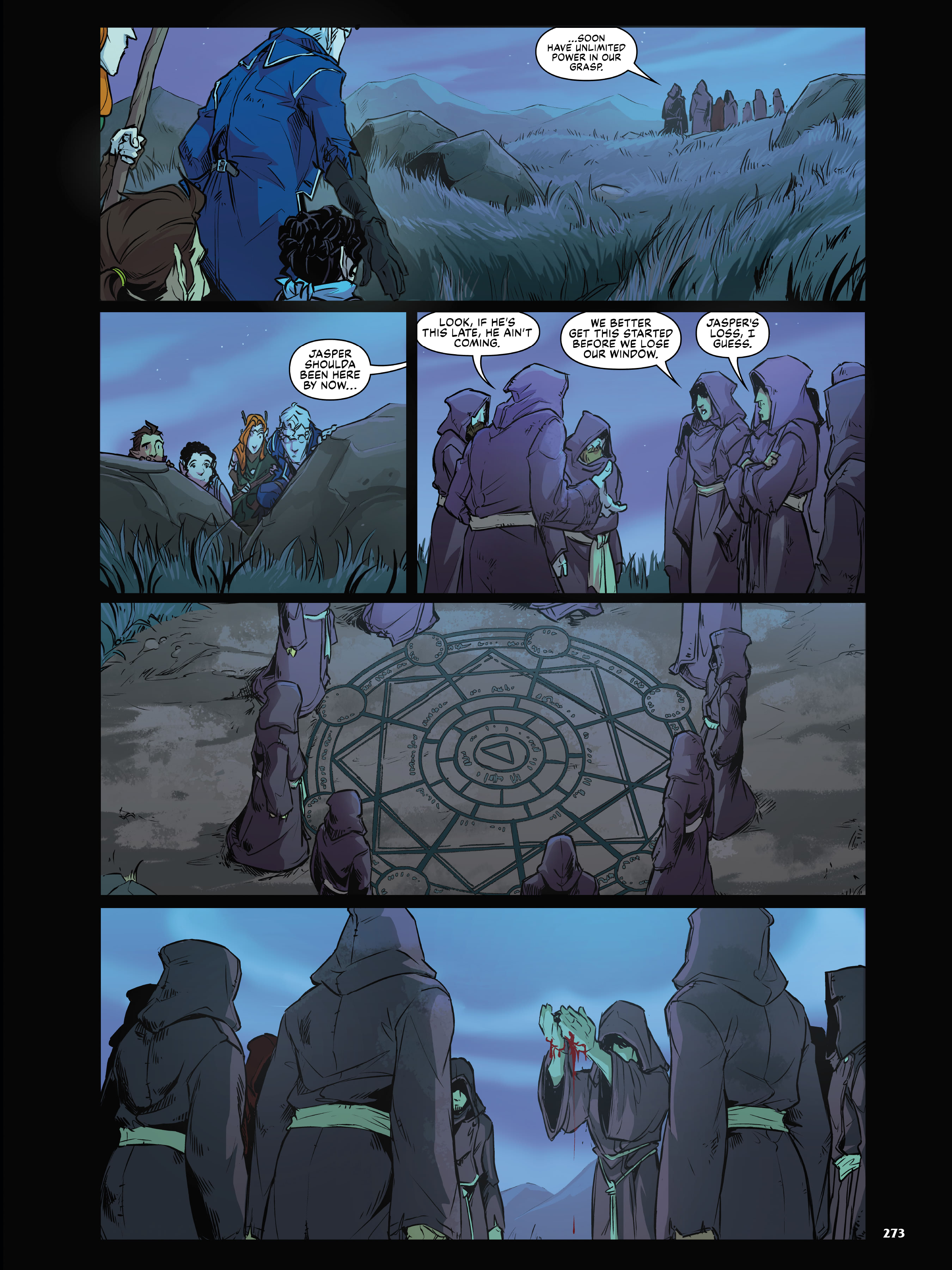 Read online Critical Role Vox Machina Origins comic -  Issue # (2019) _TPB Library Edition (Part 3) - 74