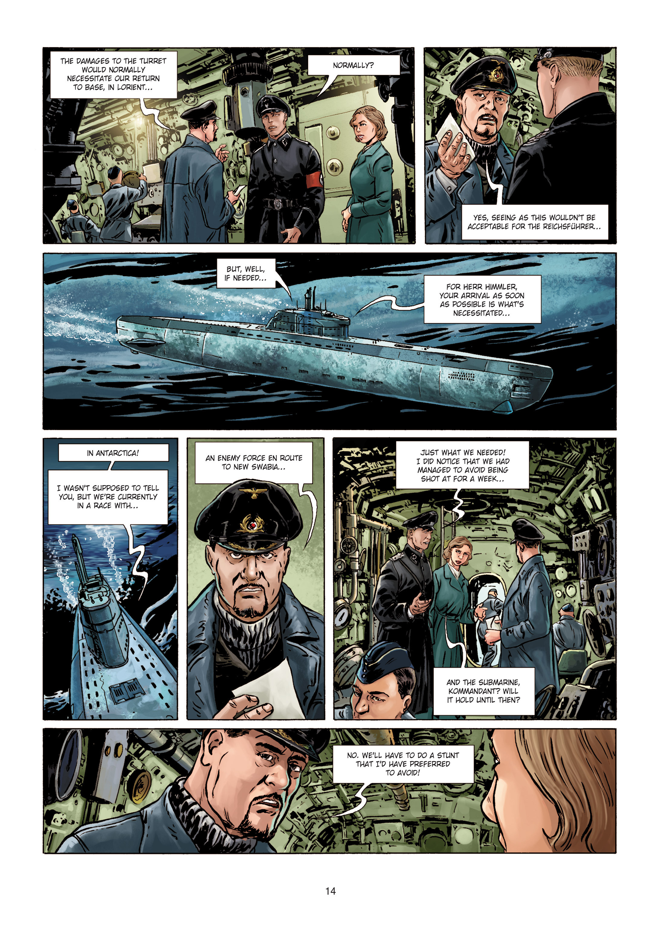 Read online Wunderwaffen comic -  Issue #6 - 14