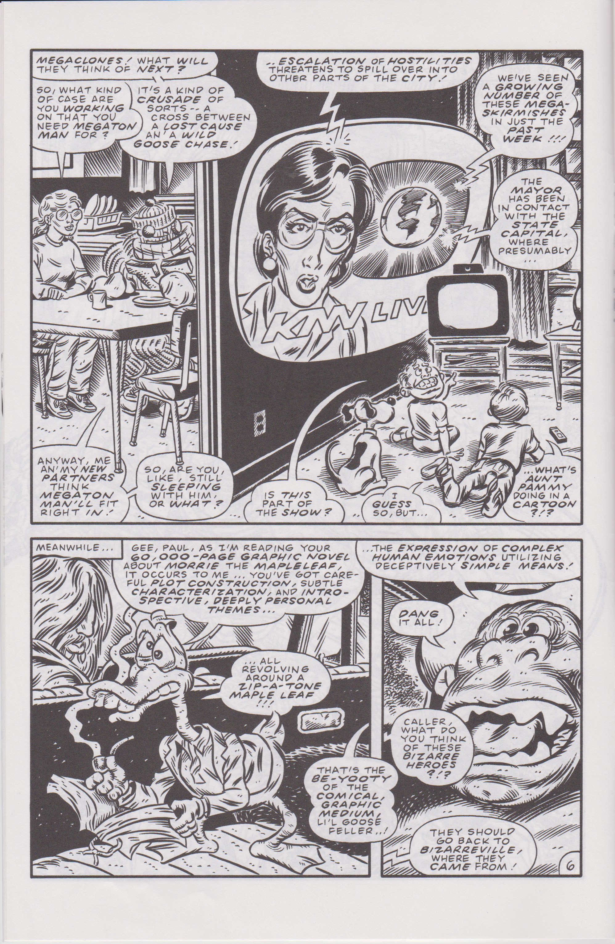 Read online Don Simpson's Bizarre Heroes comic -  Issue #11 - 8