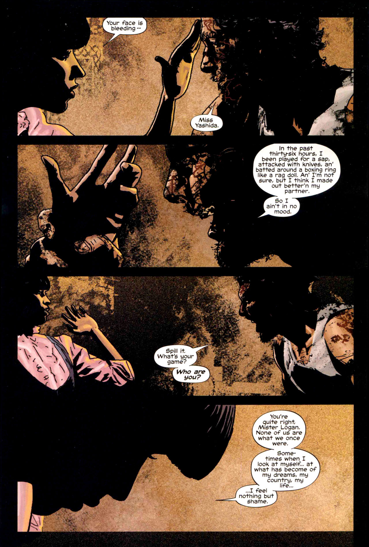 Read online Wolverine Noir comic -  Issue #3 - 11