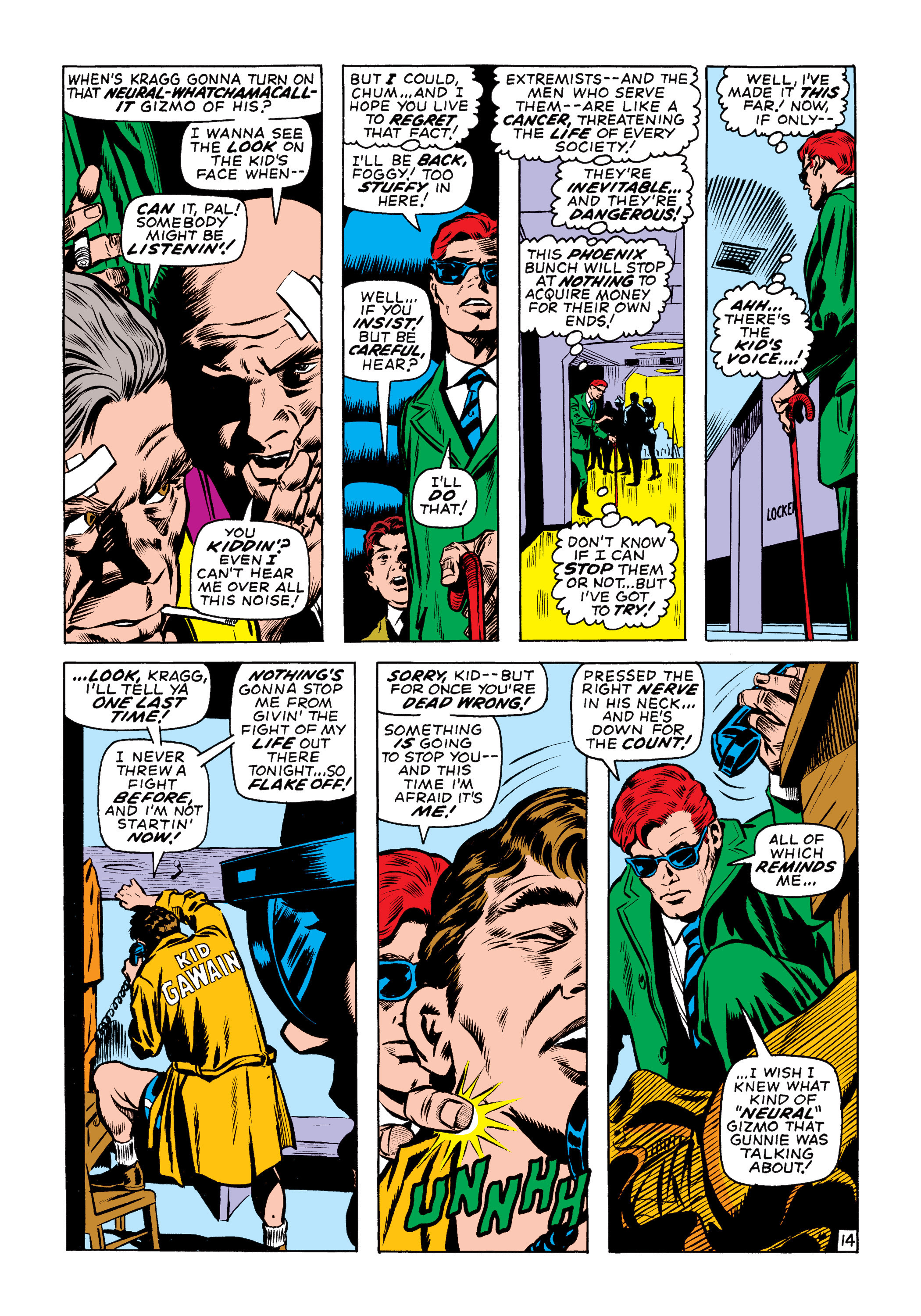 Read online Marvel Masterworks: Daredevil comic -  Issue # TPB 7 (Part 1) - 100