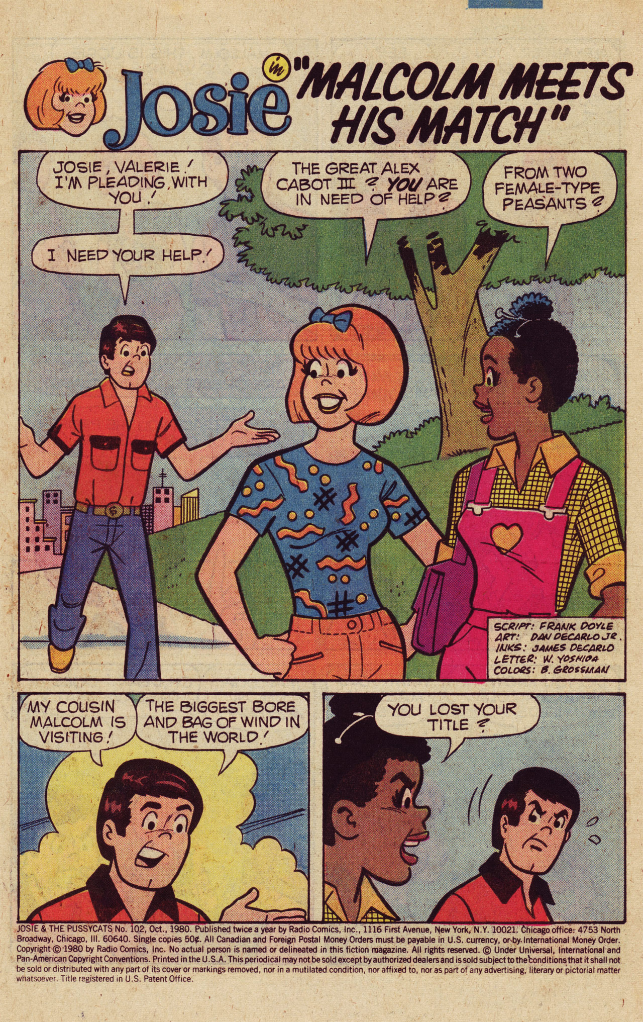 Read online She's Josie comic -  Issue #102 - 3