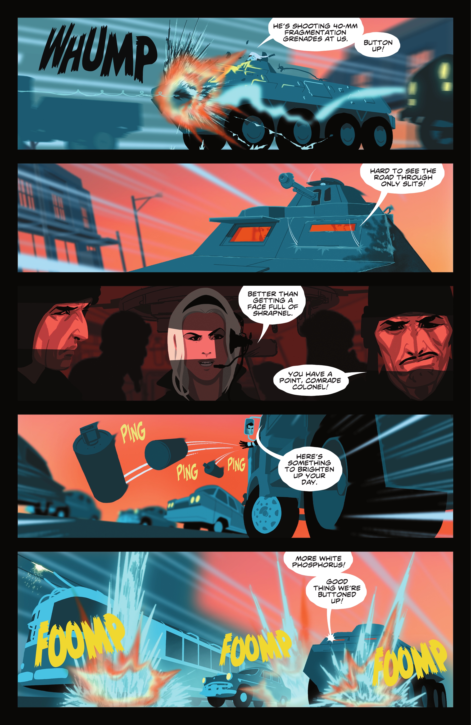 Read online Spy Hunter & Paper Boy comic -  Issue #1 - 9
