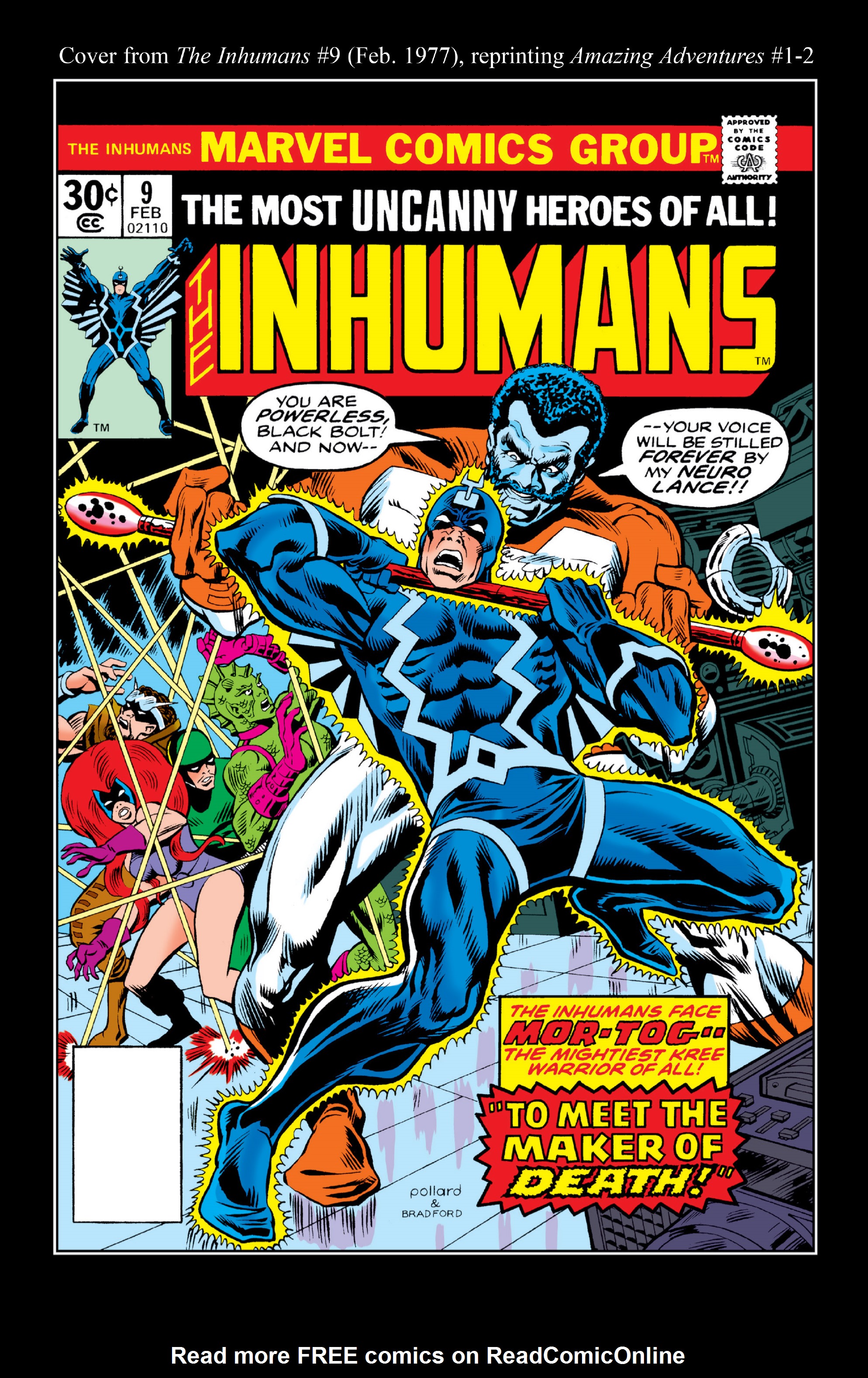 Read online Marvel Masterworks: The Inhumans comic -  Issue # TPB 2 (Part 2) - 54