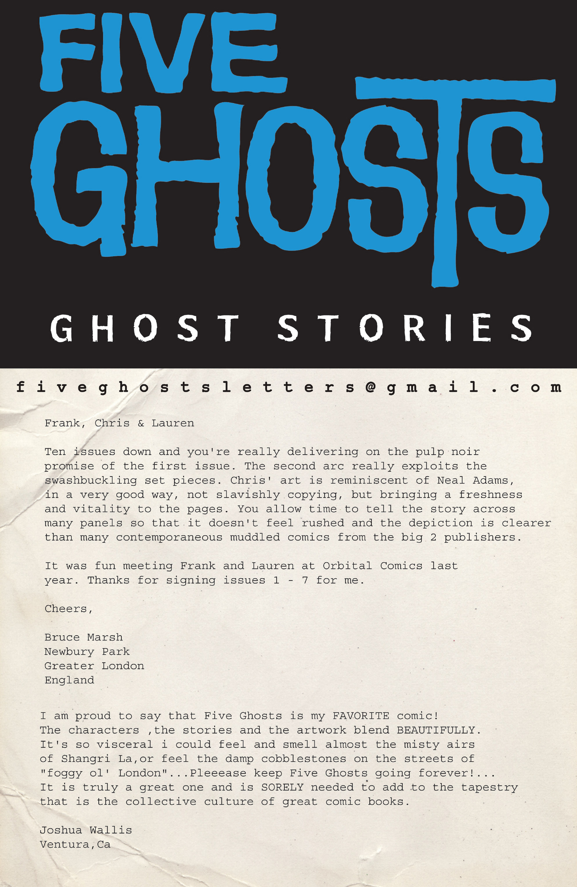 Read online Five Ghosts comic -  Issue #11 - 25