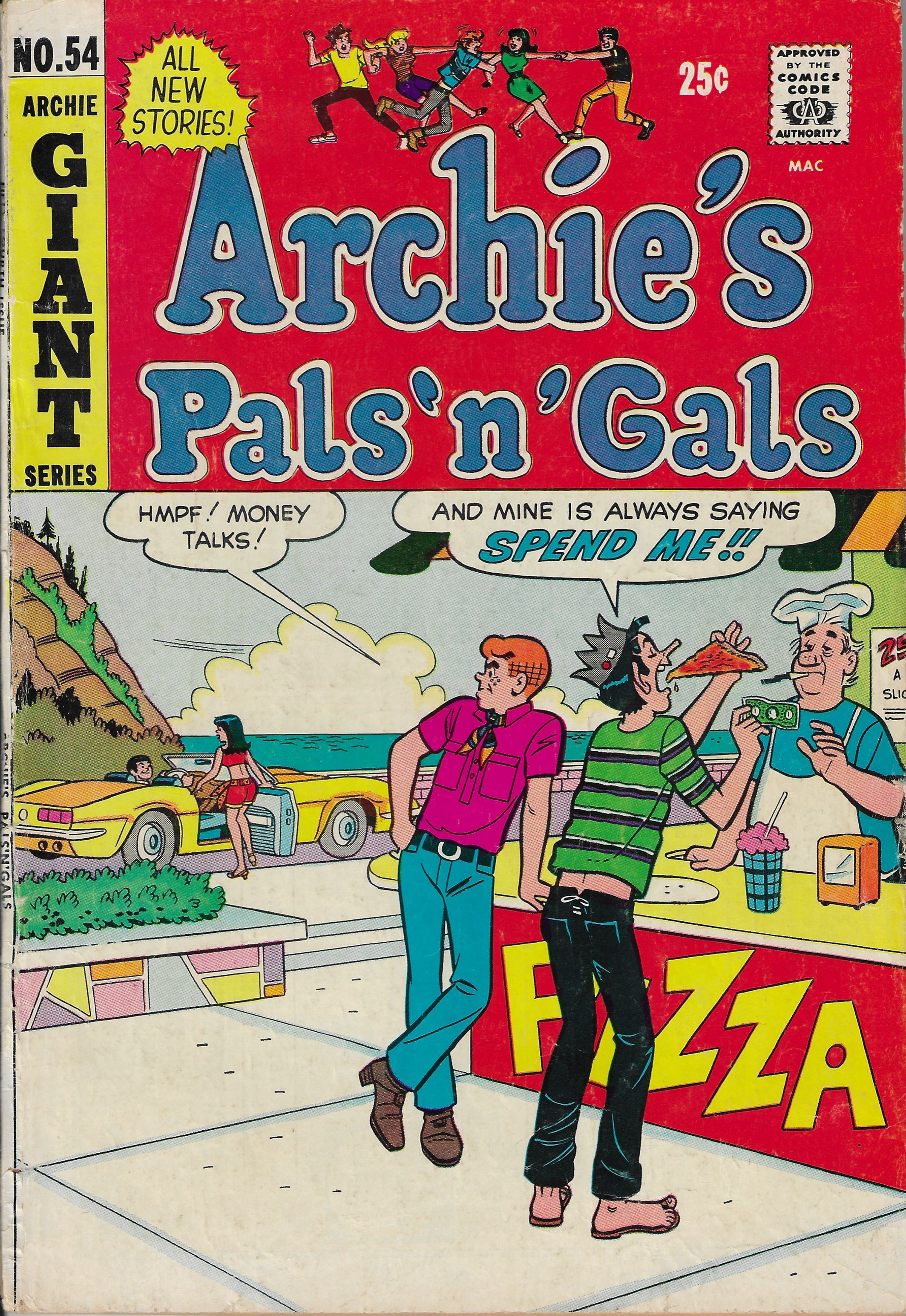 Read online Archie's Pals 'N' Gals (1952) comic -  Issue #54 - 1