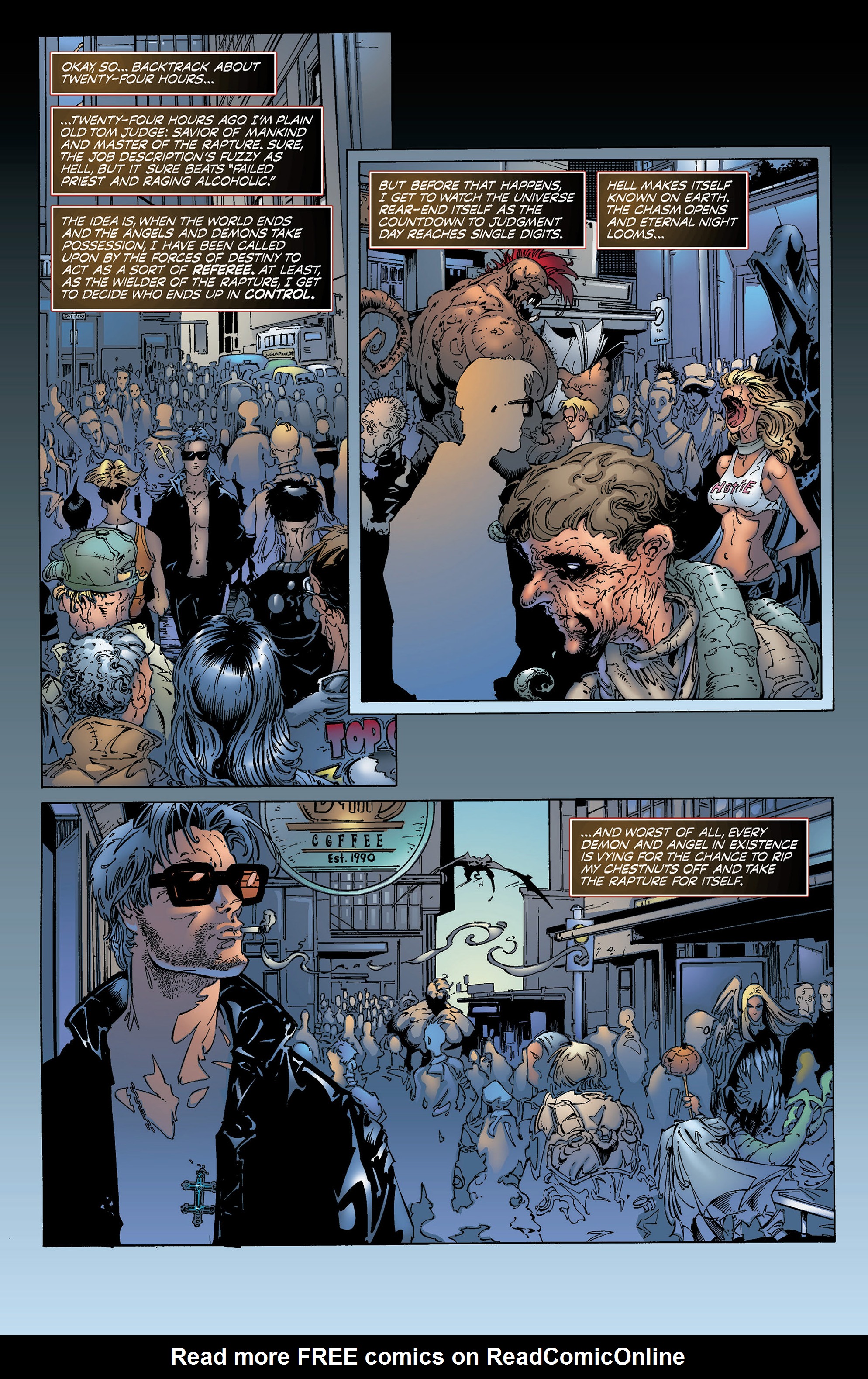Read online Tom Judge: The Rapture comic -  Issue # TPB - 195
