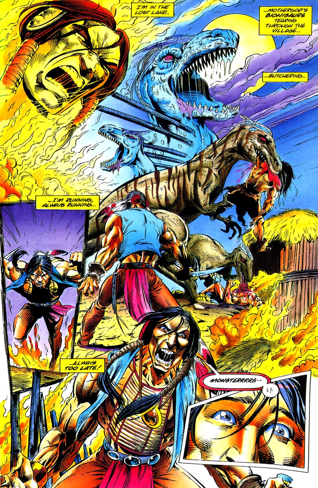Read online Turok, Dinosaur Hunter (1993) comic -  Issue #29 - 12