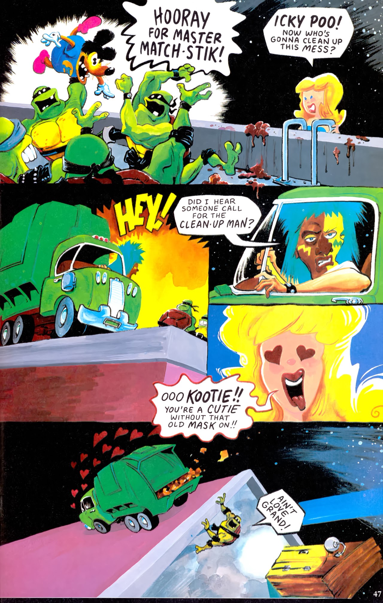 Read online Green-Grey Sponge-Suit Sushi Turtles comic -  Issue # Full - 49