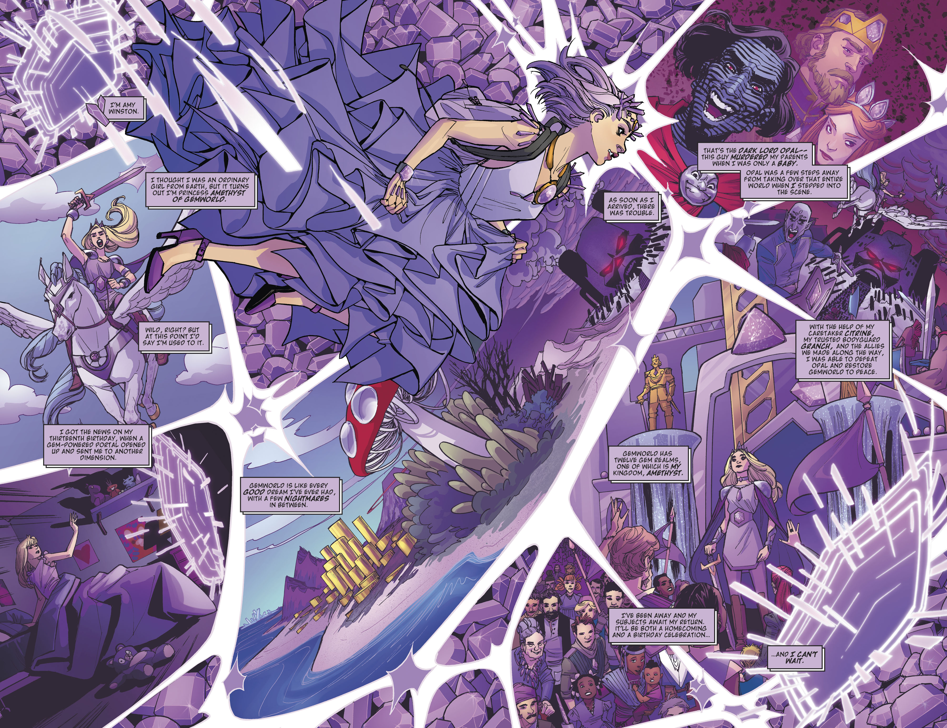 Read online Amethyst (2020) comic -  Issue #1 - 6