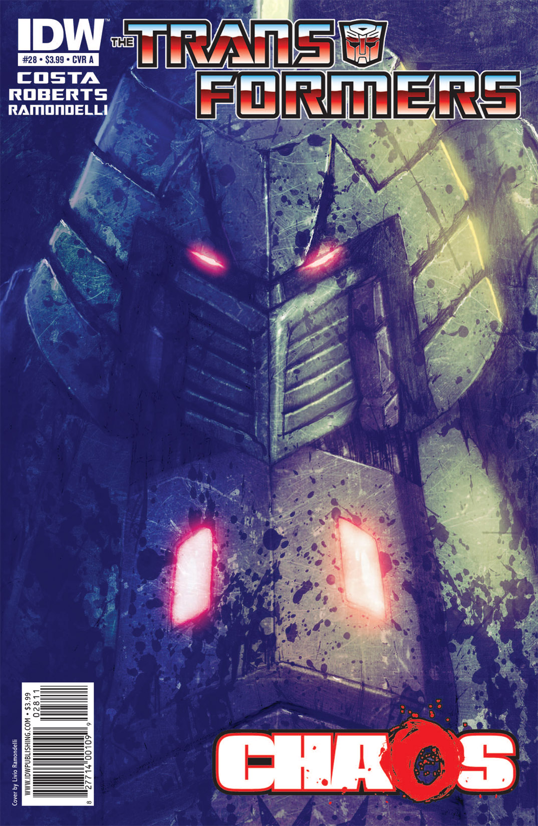 Read online The Transformers (2009) comic -  Issue #28 - 1