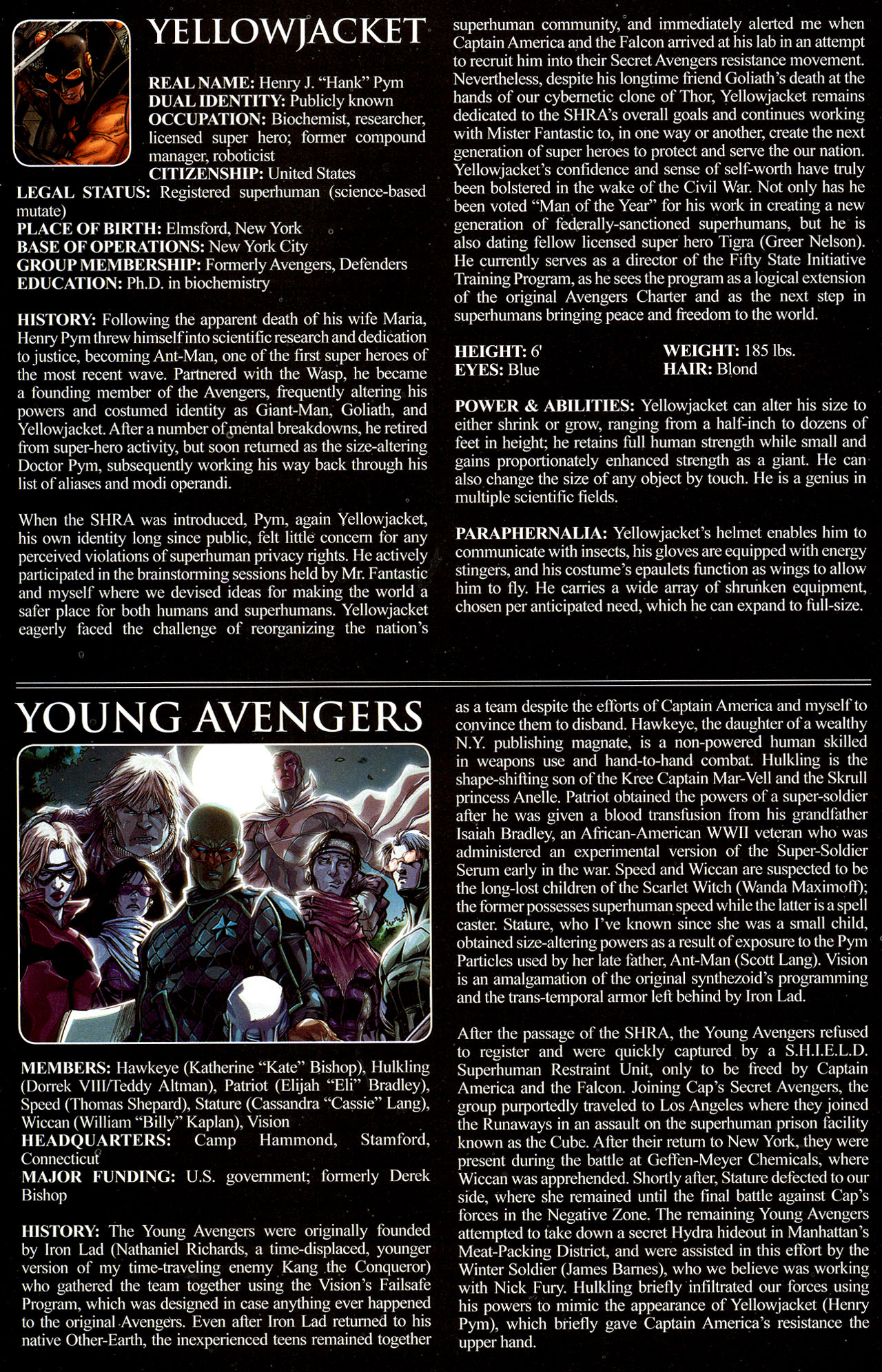 Read online Civil War: Battle Damage Report comic -  Issue # Full - 62