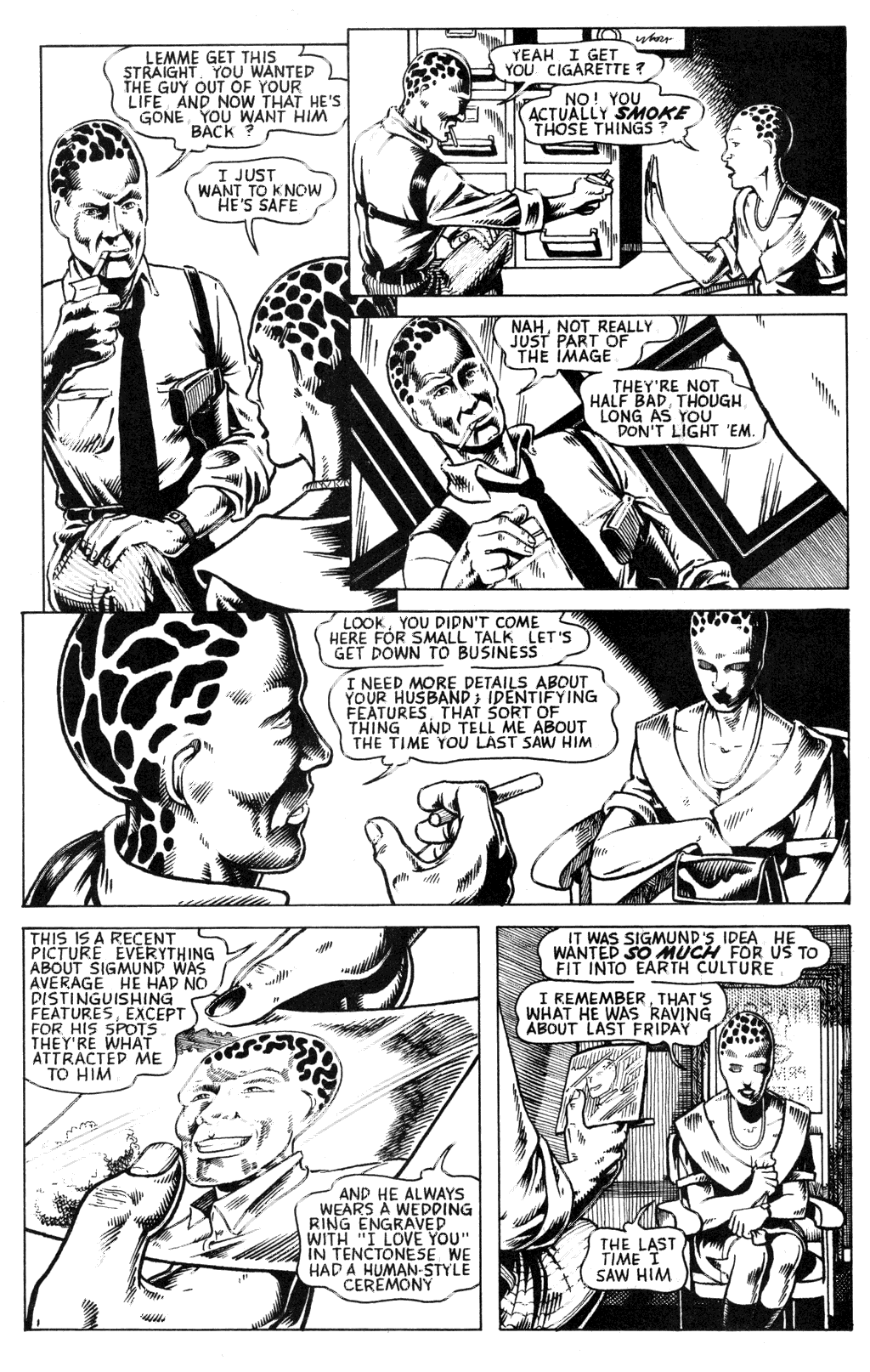 Read online Alien Nation: The Skin Trade comic -  Issue #1 - 10