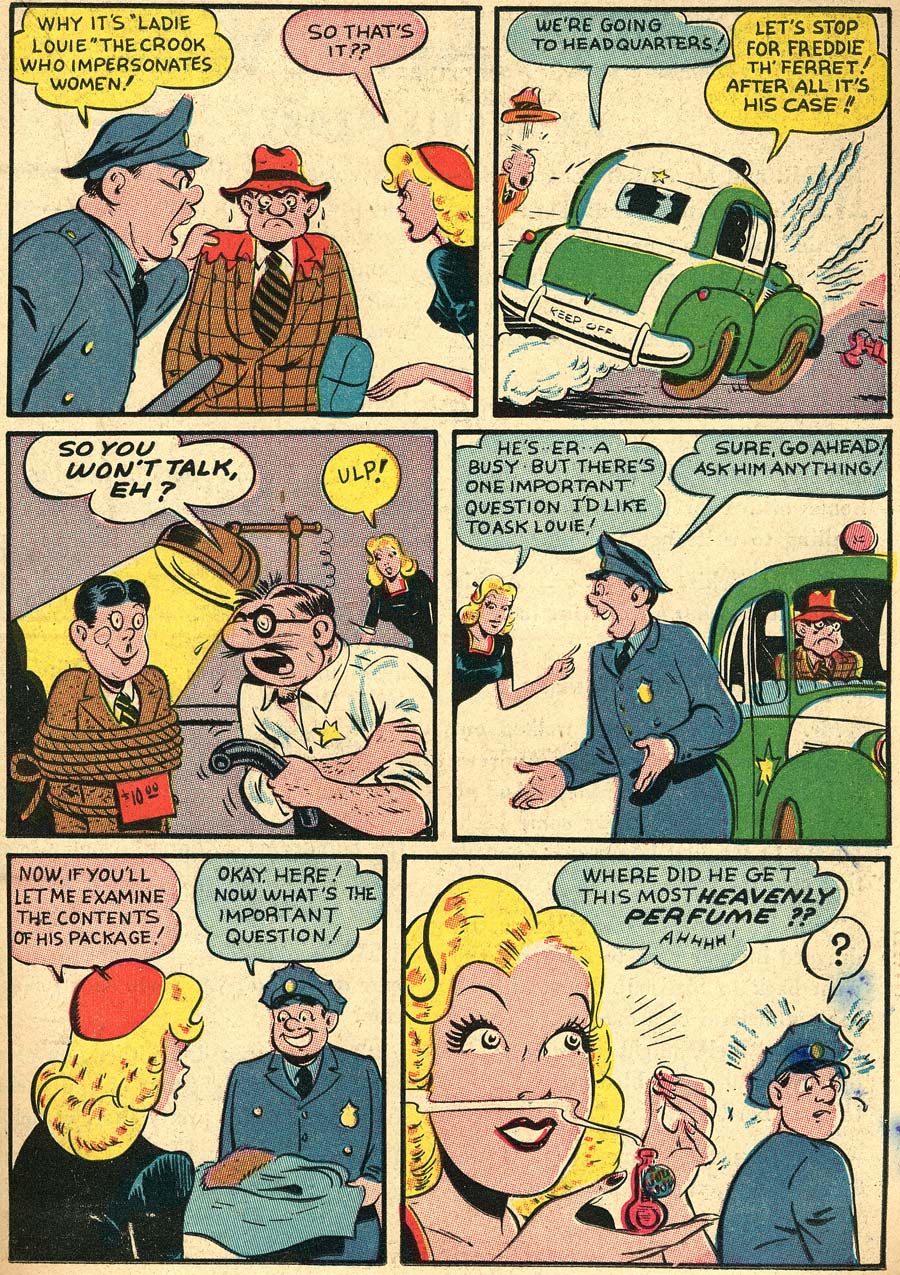 Read online Pep Comics comic -  Issue #57 - 27