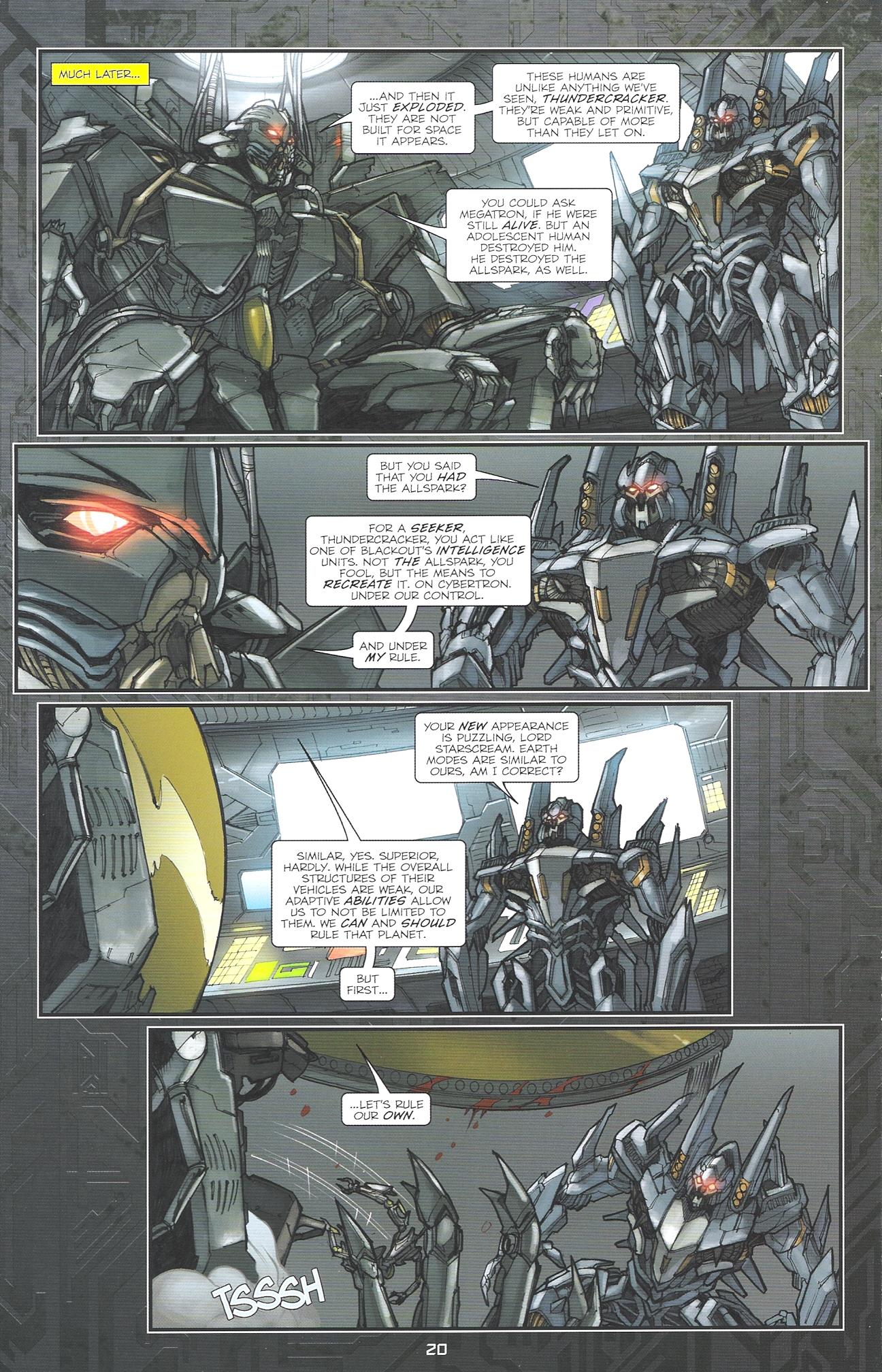 Read online Transformers: The Reign of Starscream comic -  Issue #2 - 22