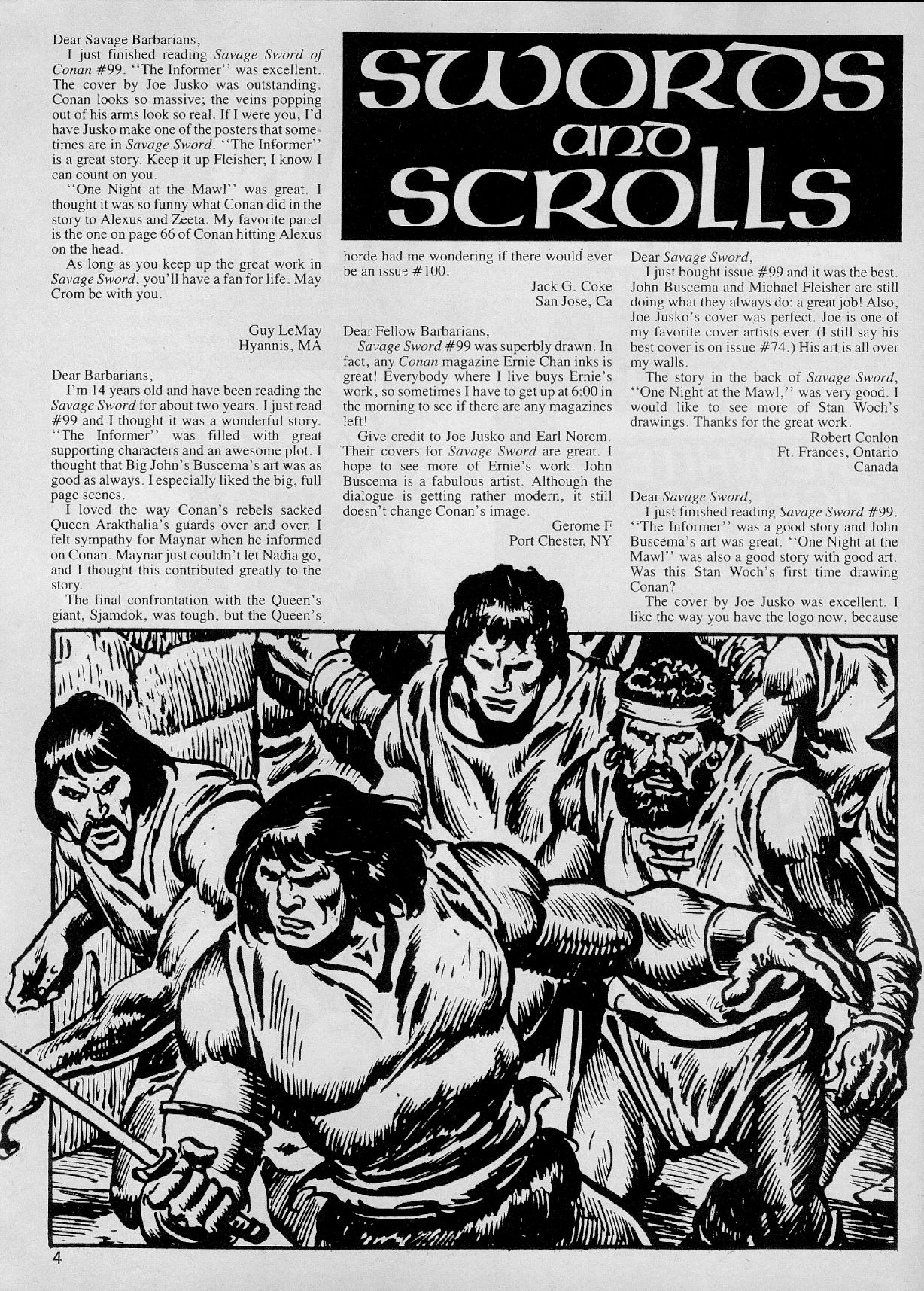 Read online The Savage Sword Of Conan comic -  Issue #103 - 3