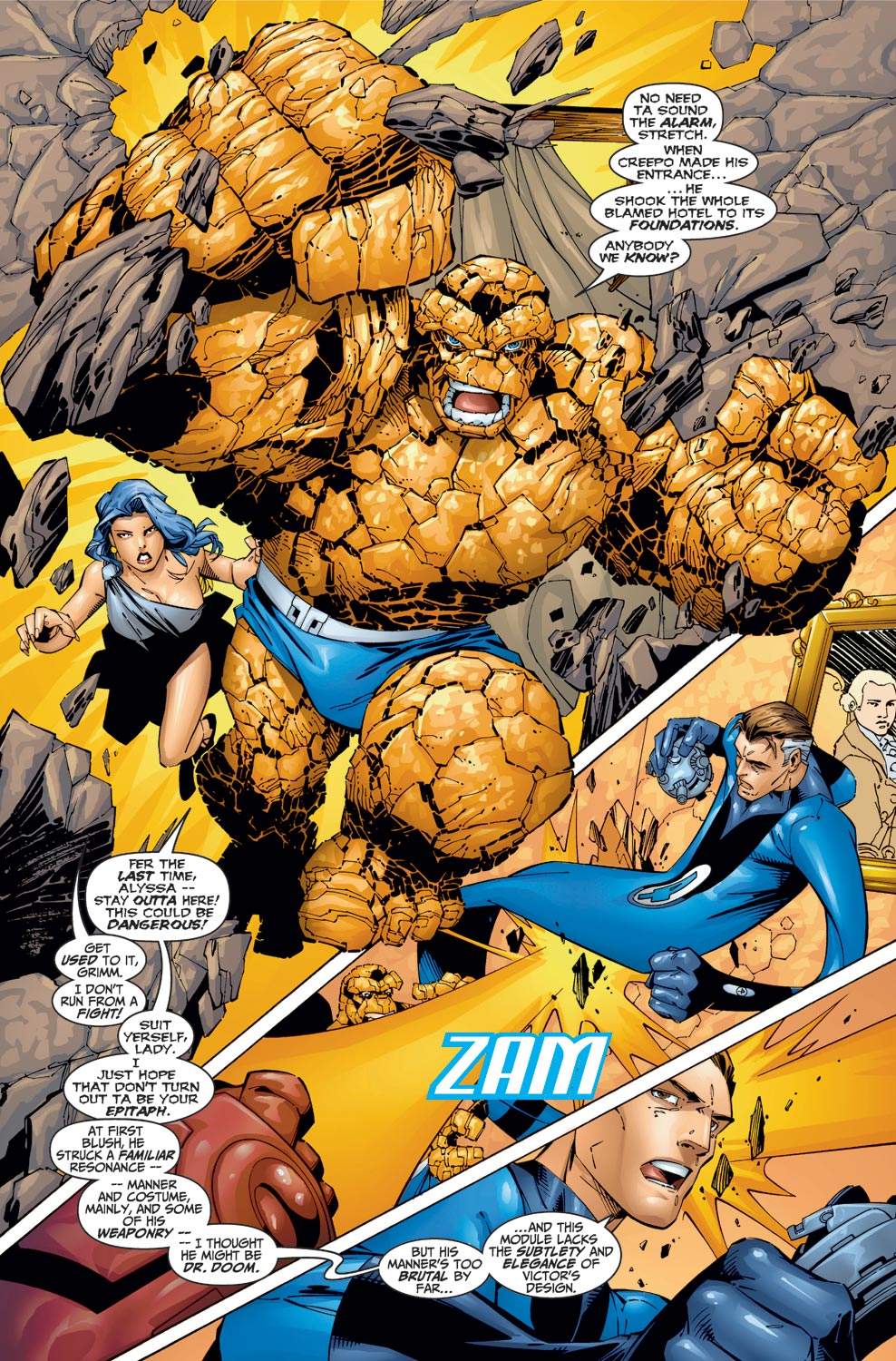 Read online Fantastic Four (1998) comic -  Issue #5 - 16