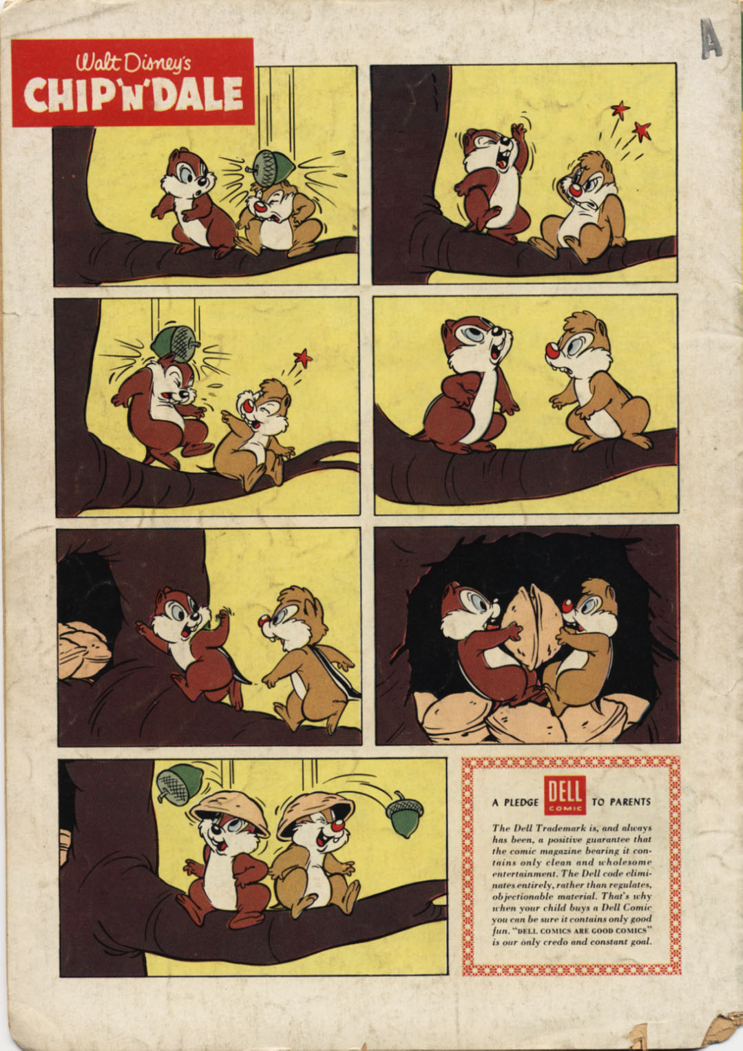 Read online Walt Disney's Chip 'N' Dale comic -  Issue #6 - 36