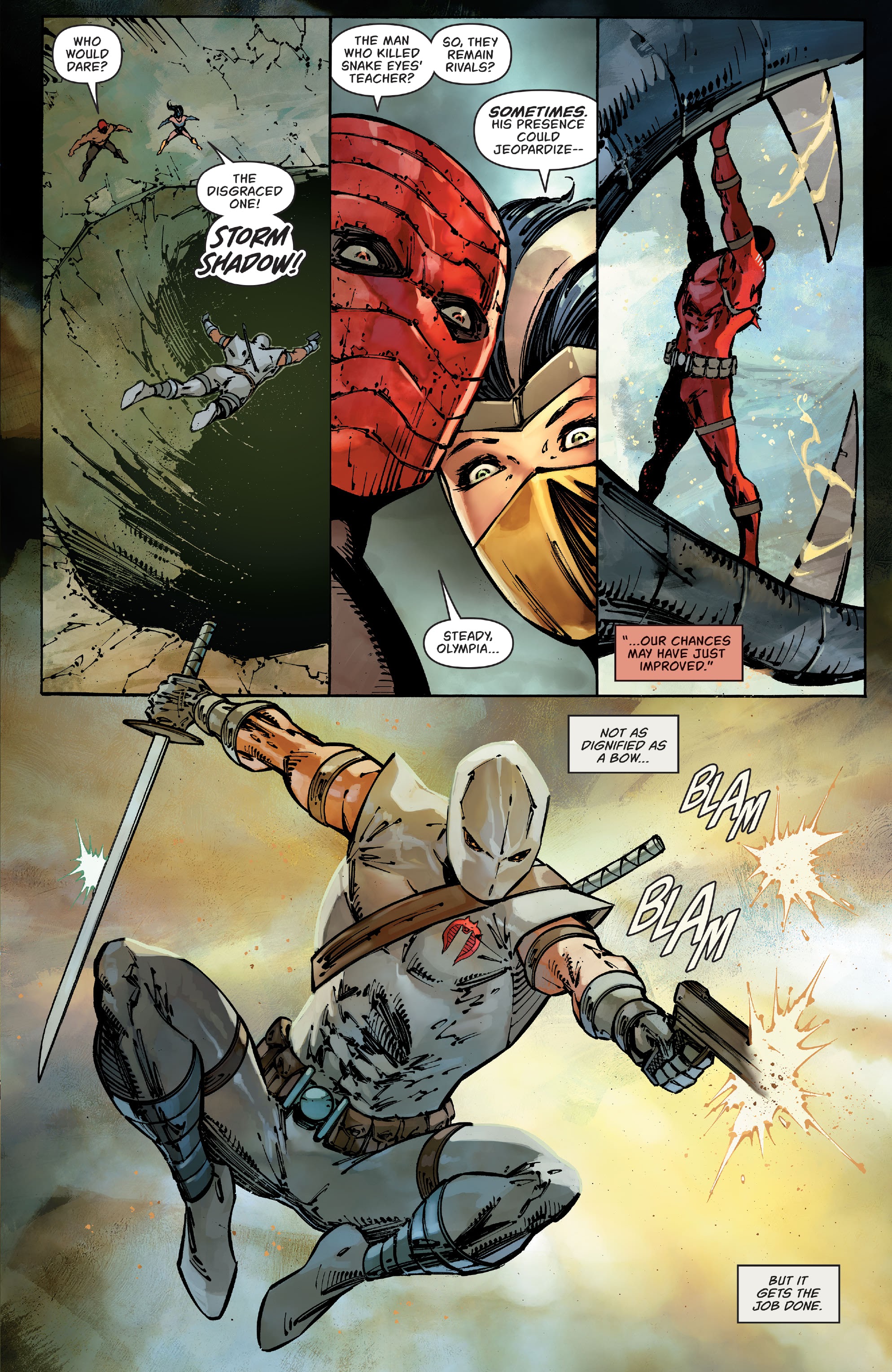 Read online Snake Eyes: Deadgame comic -  Issue #3 - 11
