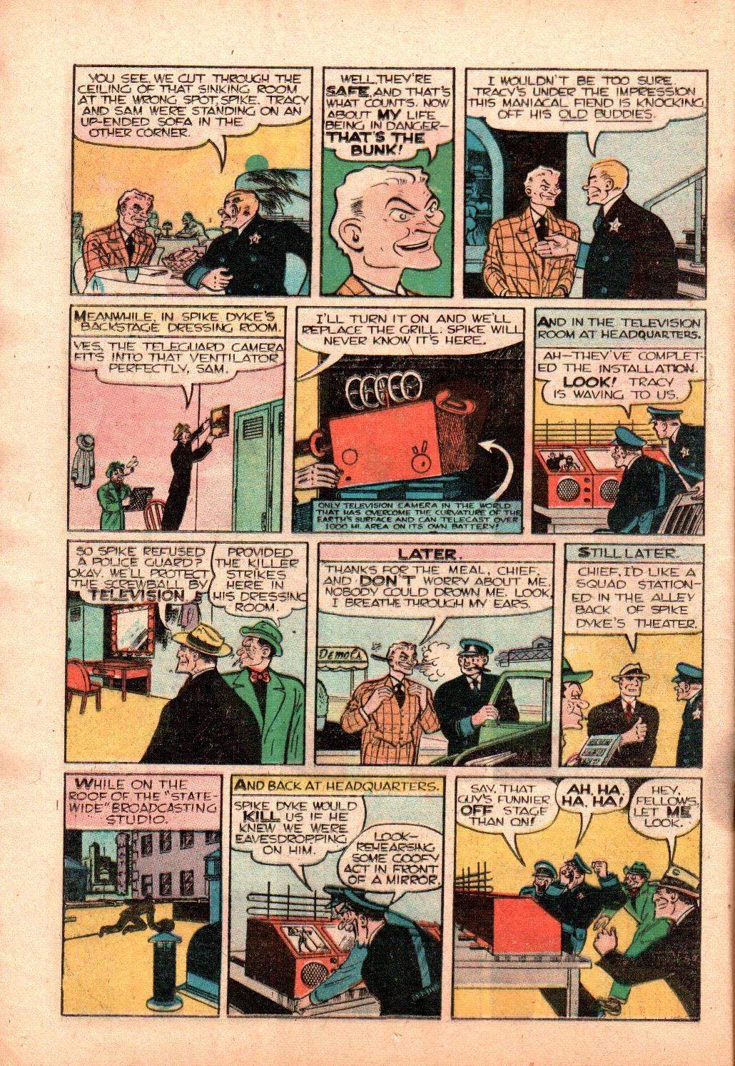 Read online Dick Tracy comic -  Issue #62 - 12