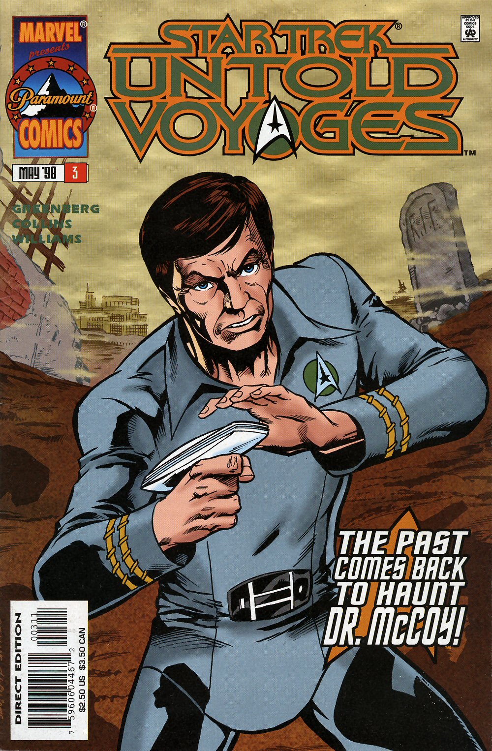 Read online Star Trek: Untold Voyages comic -  Issue #3 - 1