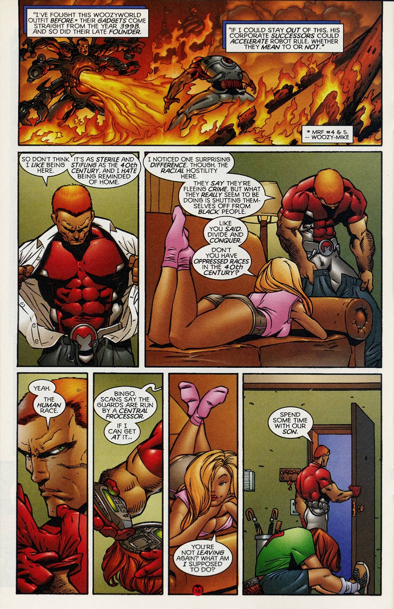 Read online Magnus Robot Fighter (1997) comic -  Issue #18 - 14