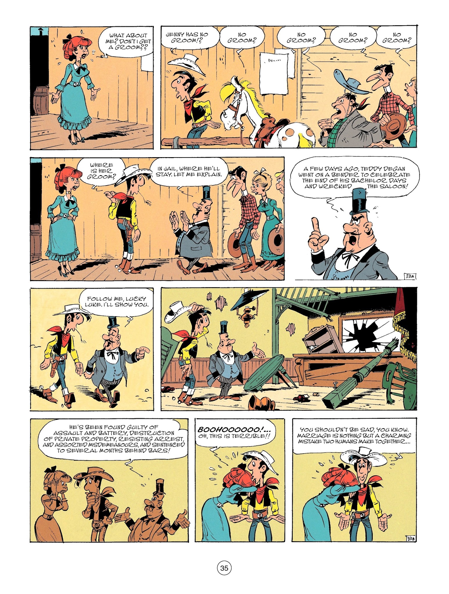 Read online A Lucky Luke Adventure comic -  Issue #59 - 37