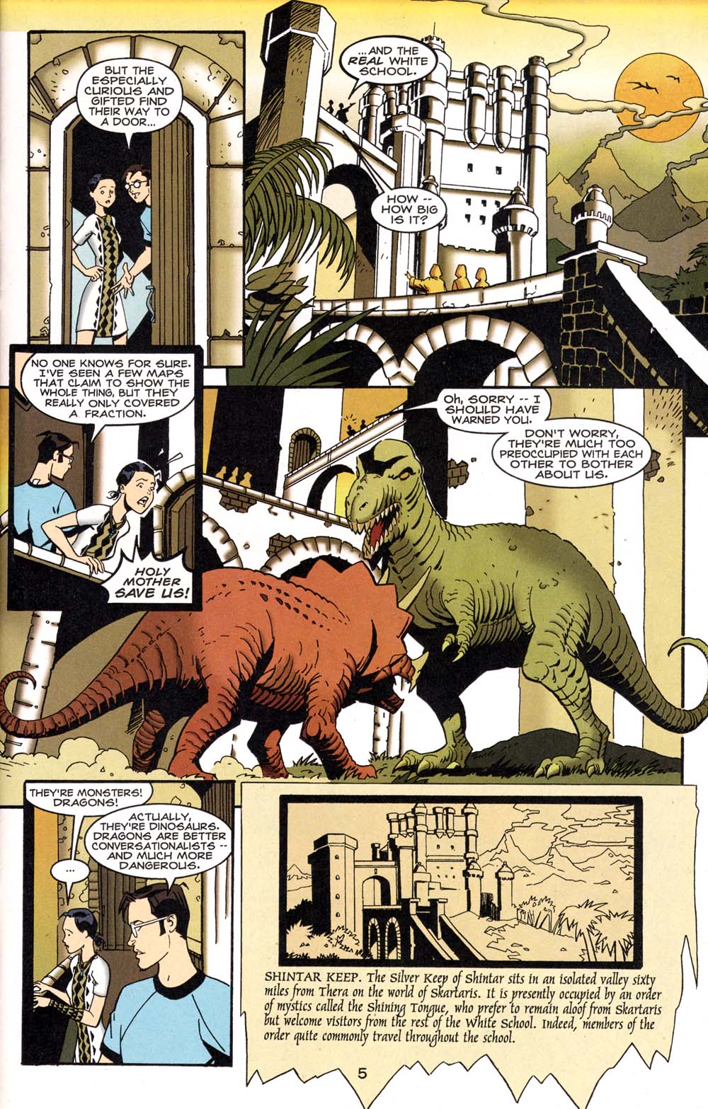 Read online Hunter:  The Age of Magic comic -  Issue #3 - 7
