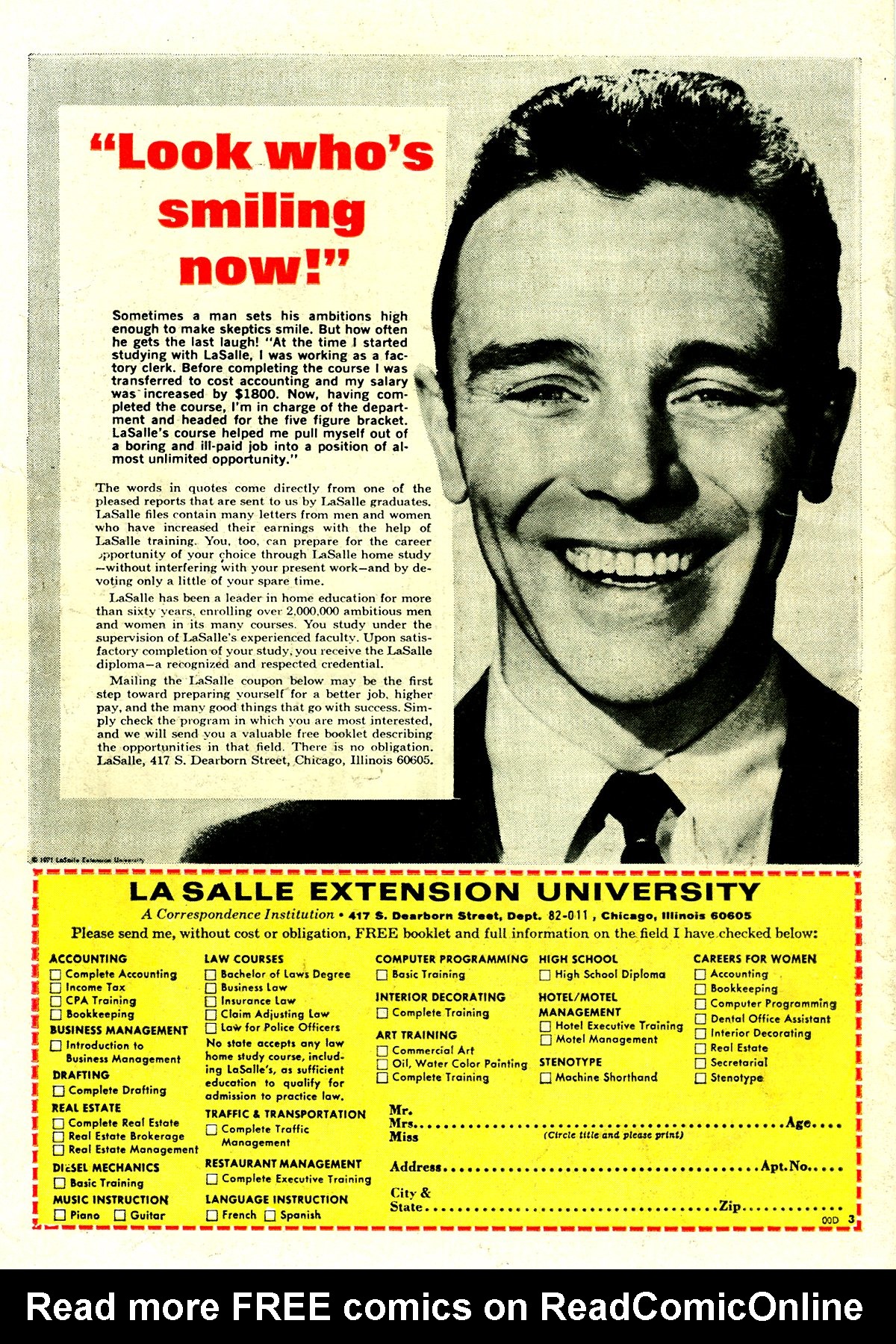 Read online Chamber of Chills (1972) comic -  Issue #1 - 36