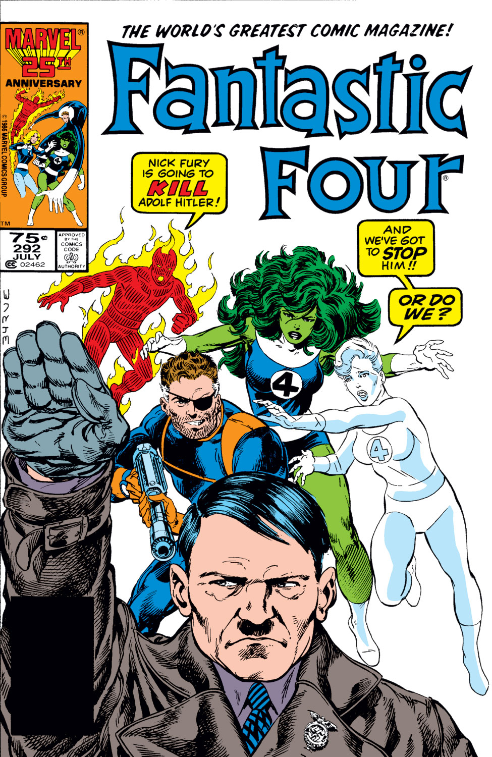 Read online Fantastic Four (1961) comic -  Issue #292 - 1