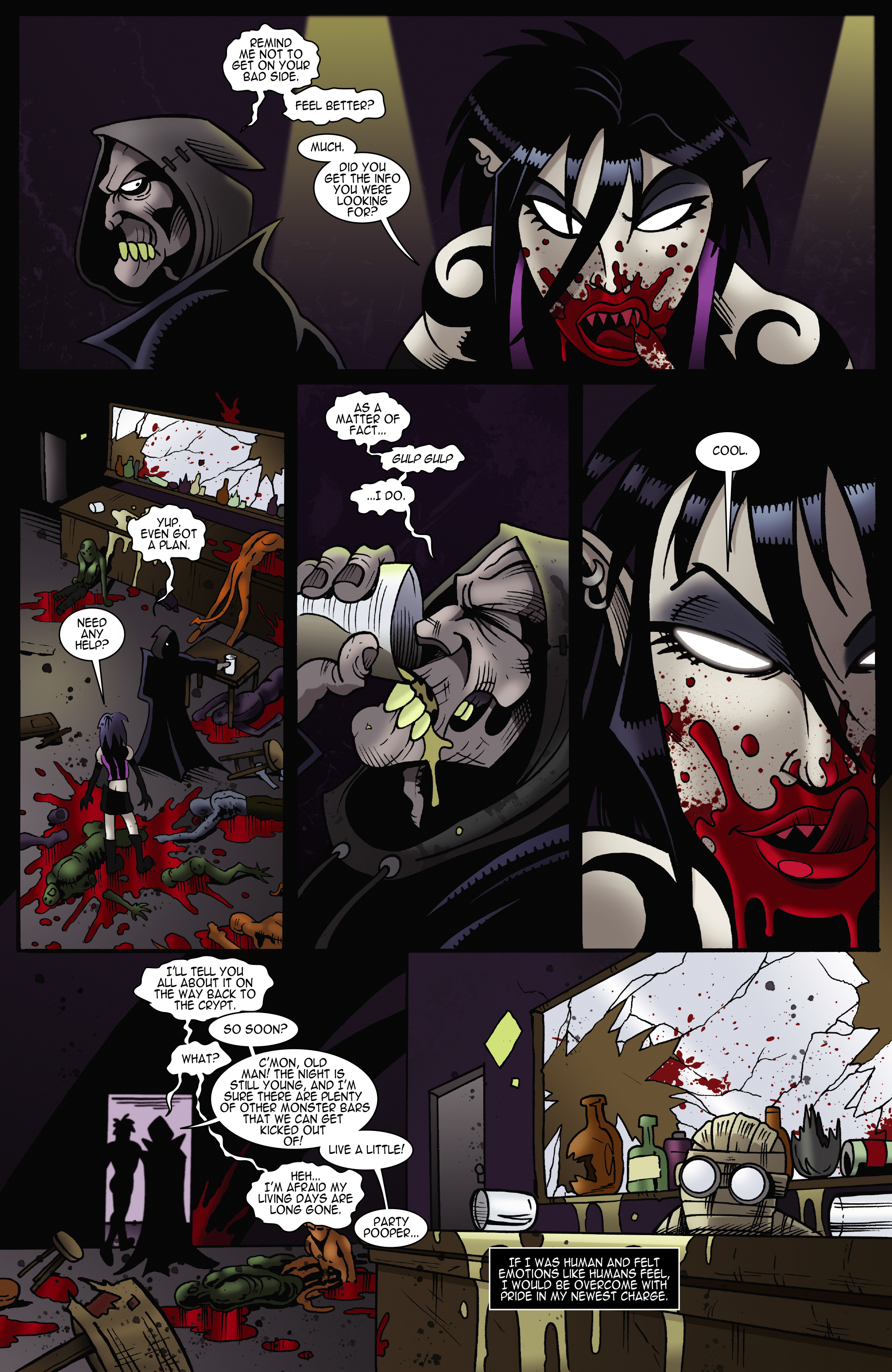 Read online The Living Corpse: Exhumed comic -  Issue #3 - 18