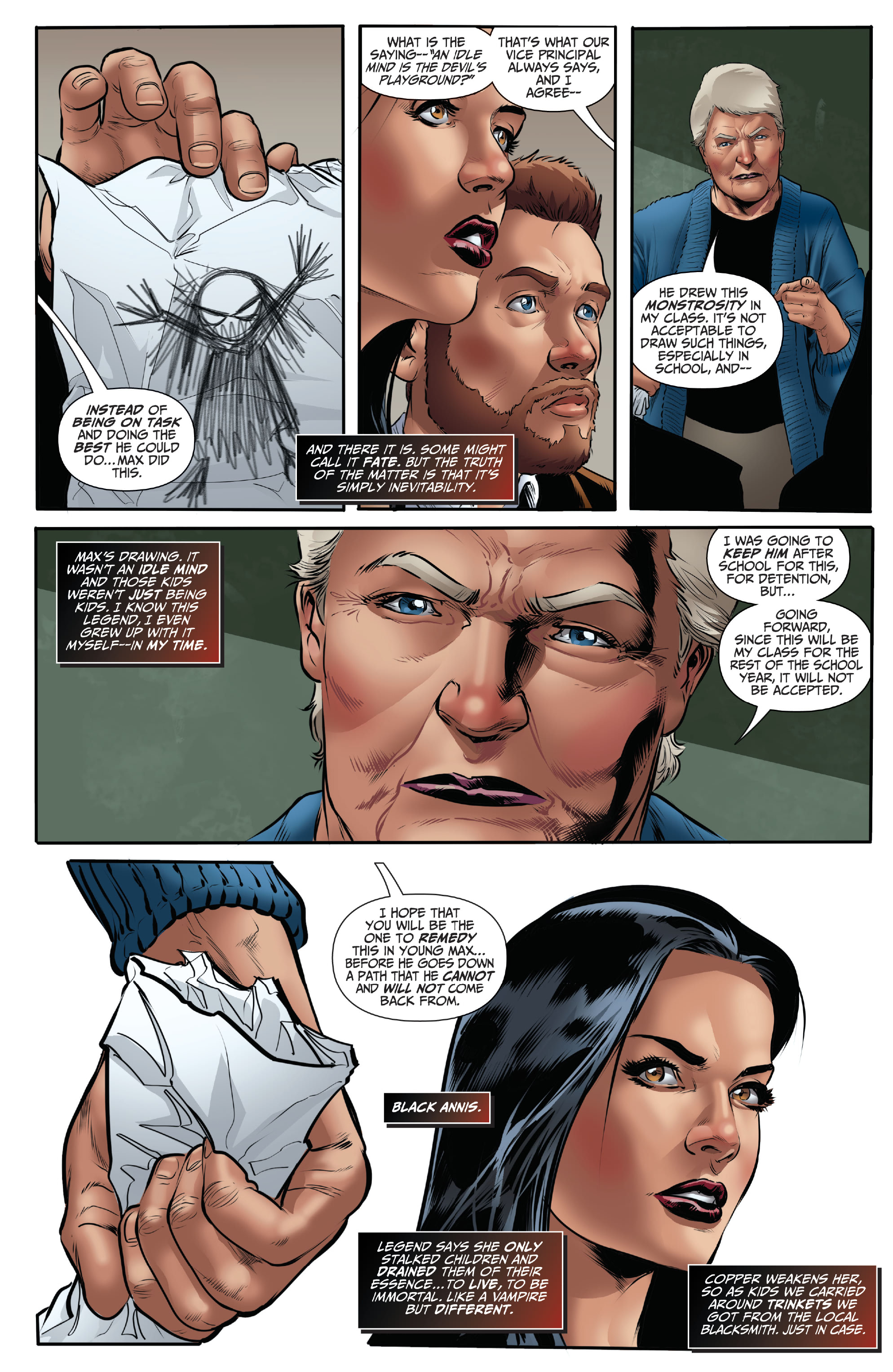 Read online Van Helsing: Black Annis comic -  Issue # Full - 19