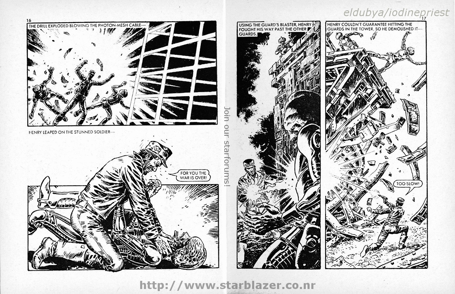 Read online Starblazer comic -  Issue #122 - 10