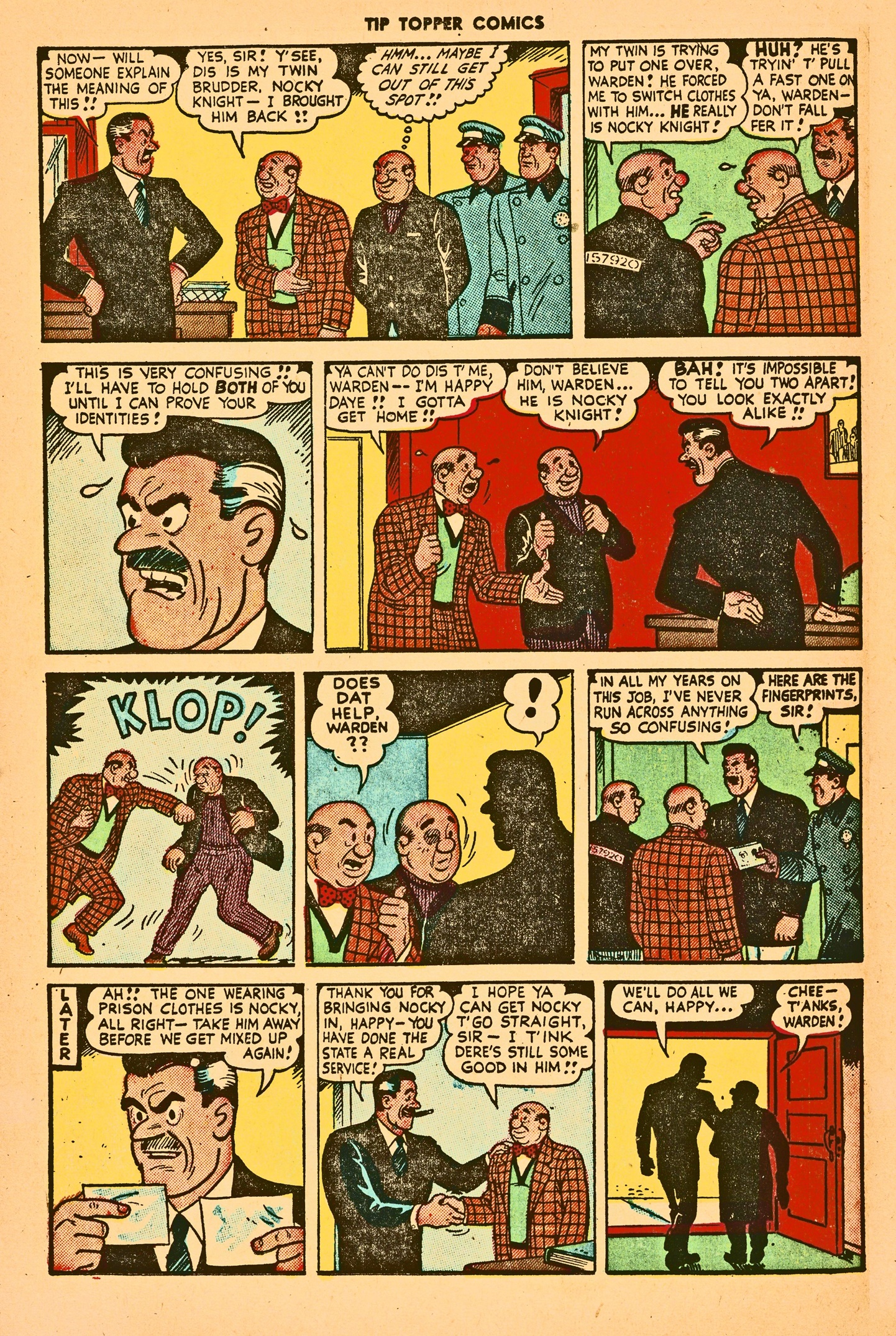 Read online Tip Topper Comics comic -  Issue #3 - 20