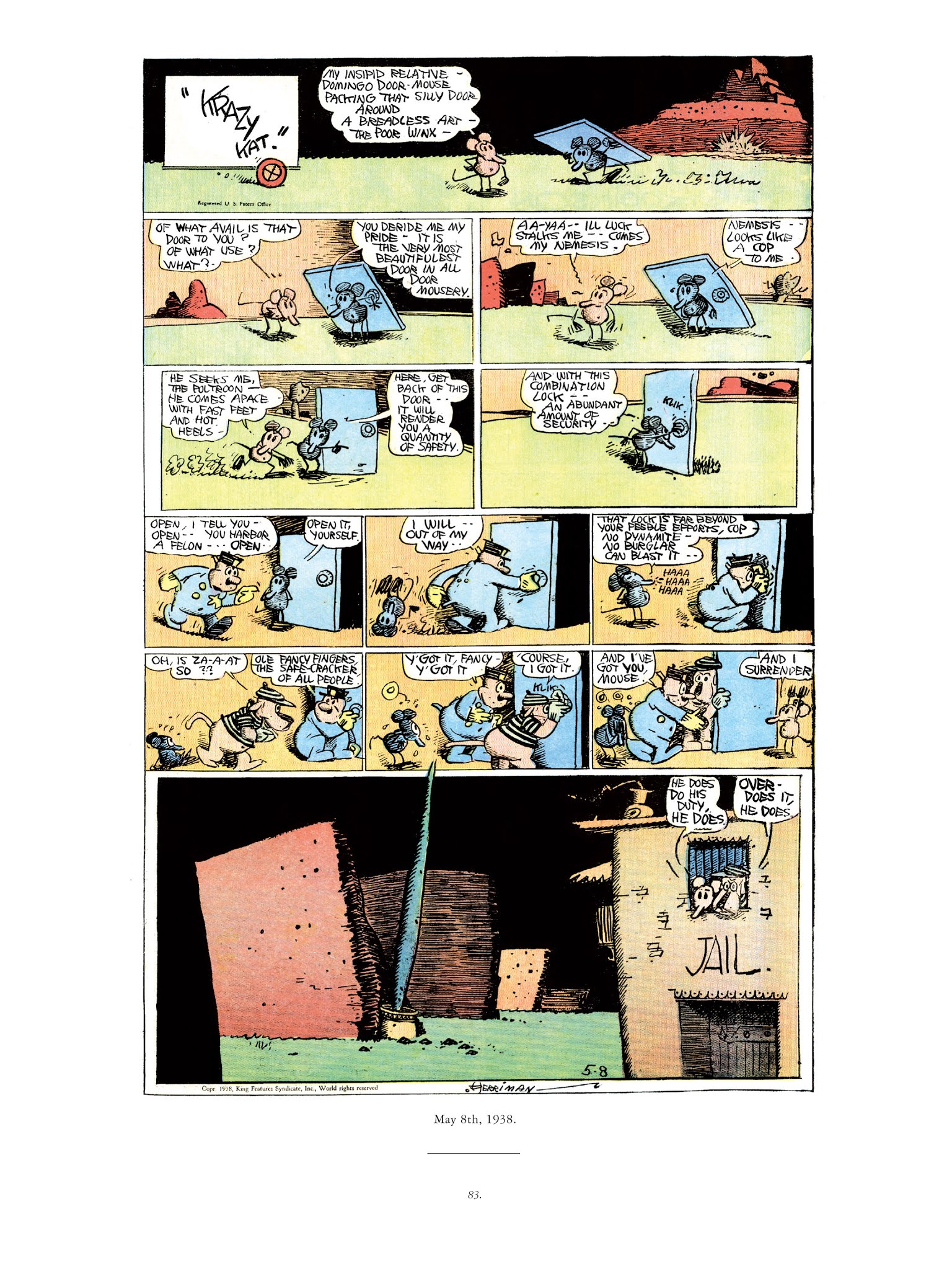 Read online Krazy & Ignatz comic -  Issue # TPB 10 - 81