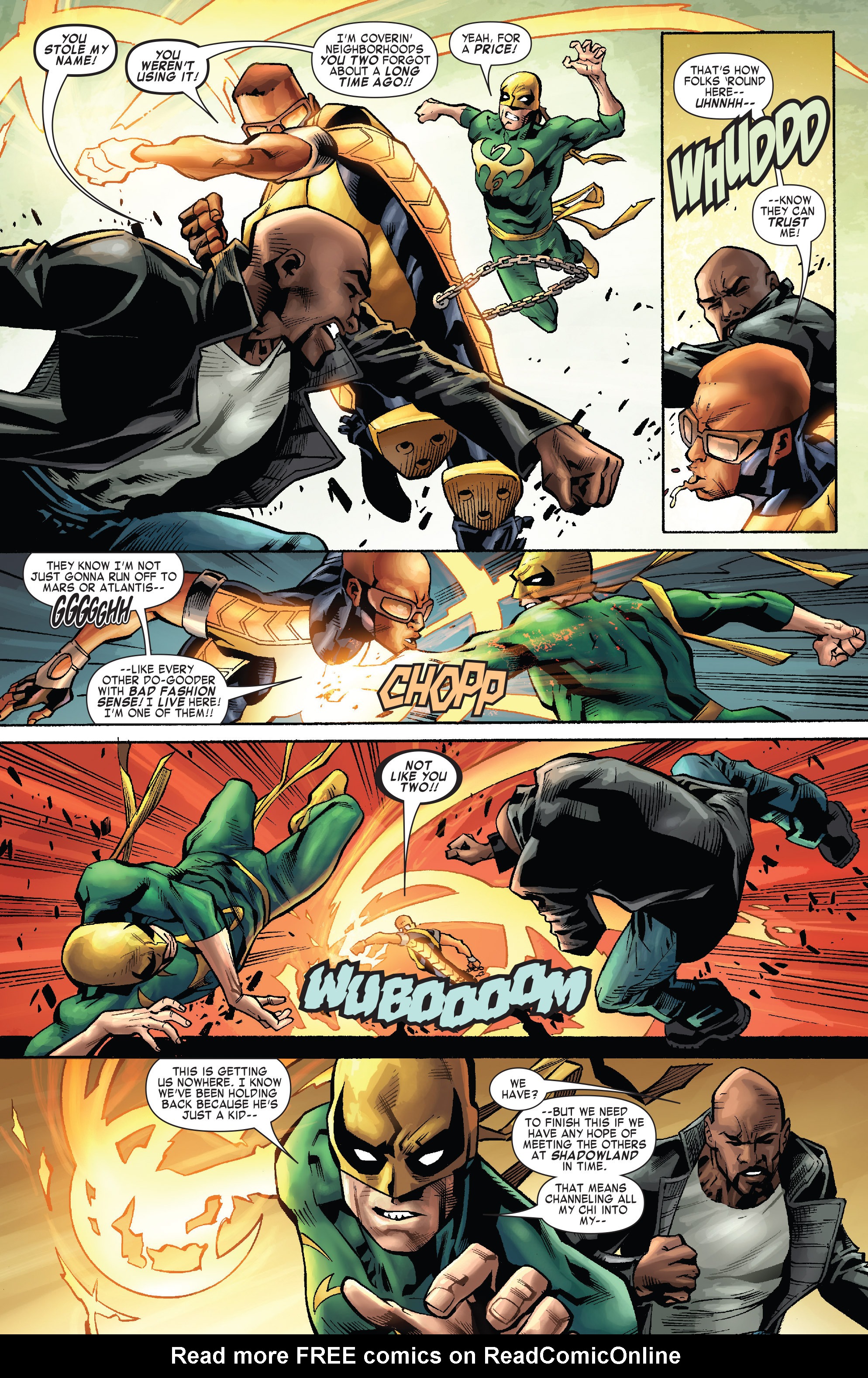 Read online Shadowland: Power Man comic -  Issue #2 - 10
