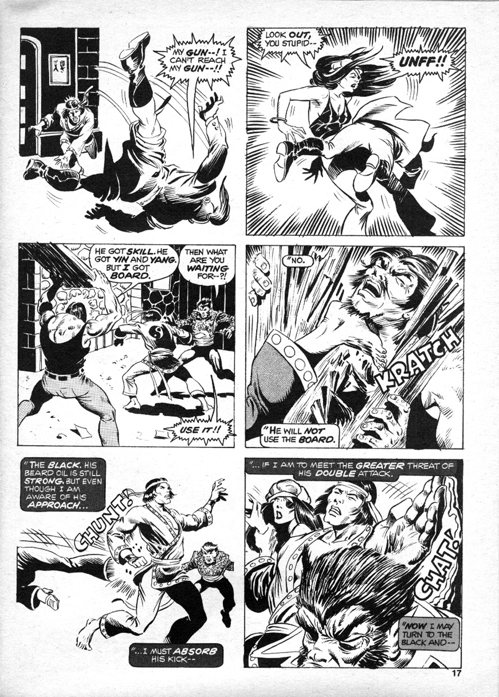 Read online The Deadly Hands of Kung Fu comic -  Issue #7 - 17