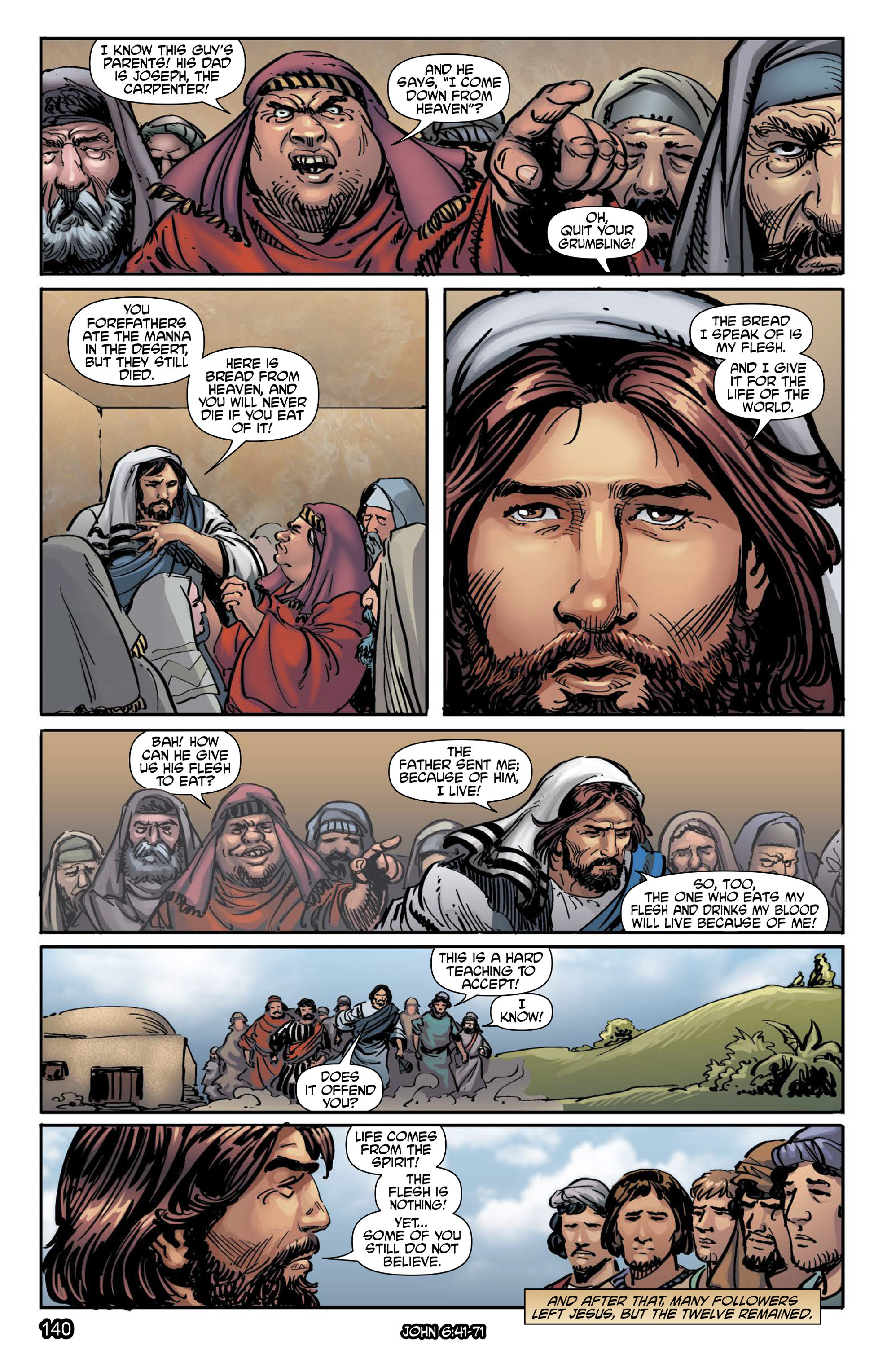 Read online The Kingstone Bible comic -  Issue #9 - 144