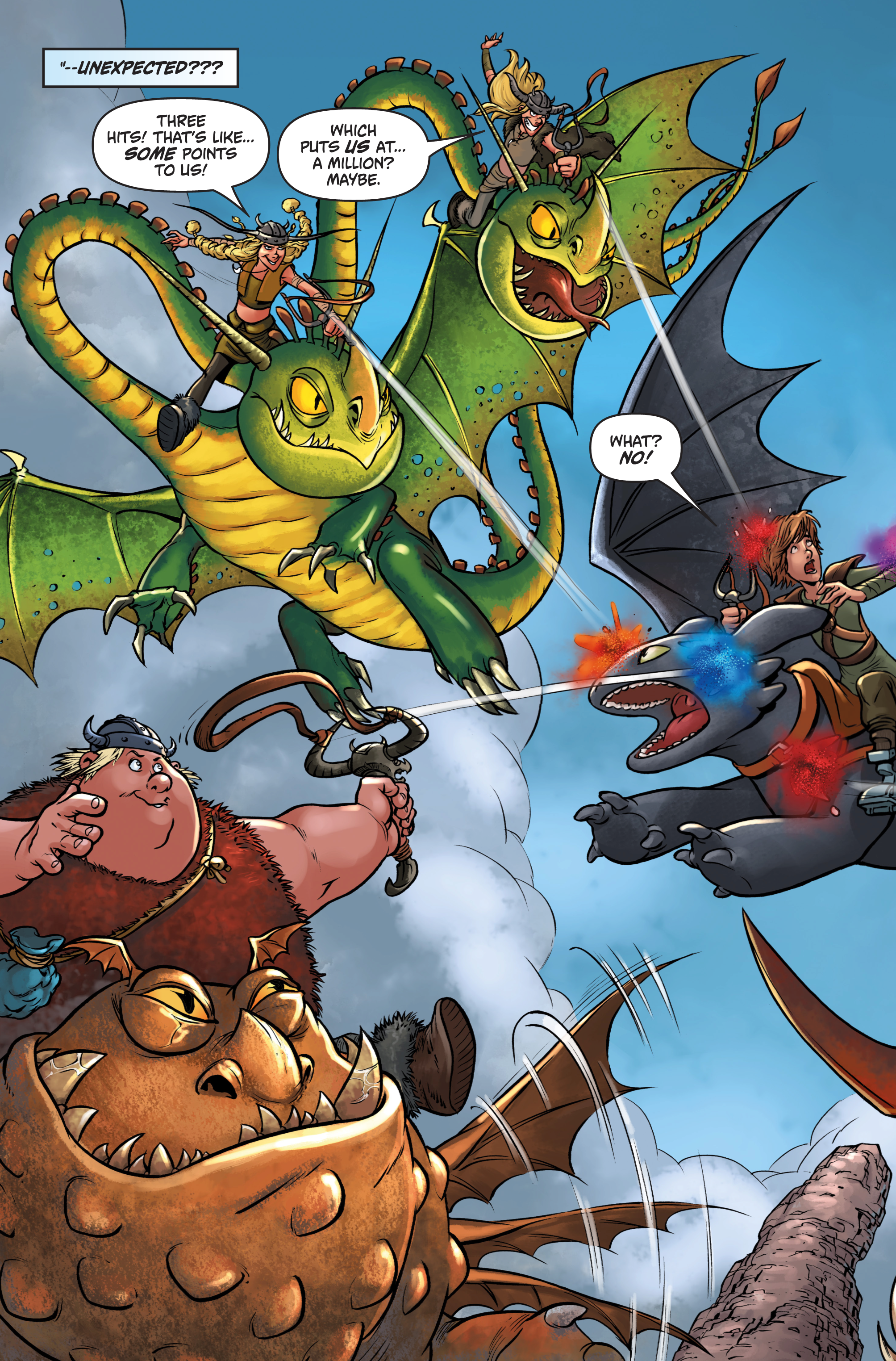 Read online DreamWorks Dragons: Riders of Berk comic -  Issue # _TPB - 62