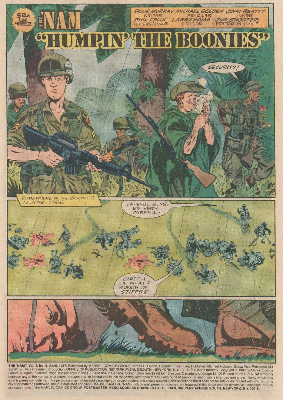 Read online The 'Nam comic -  Issue #5 - 2