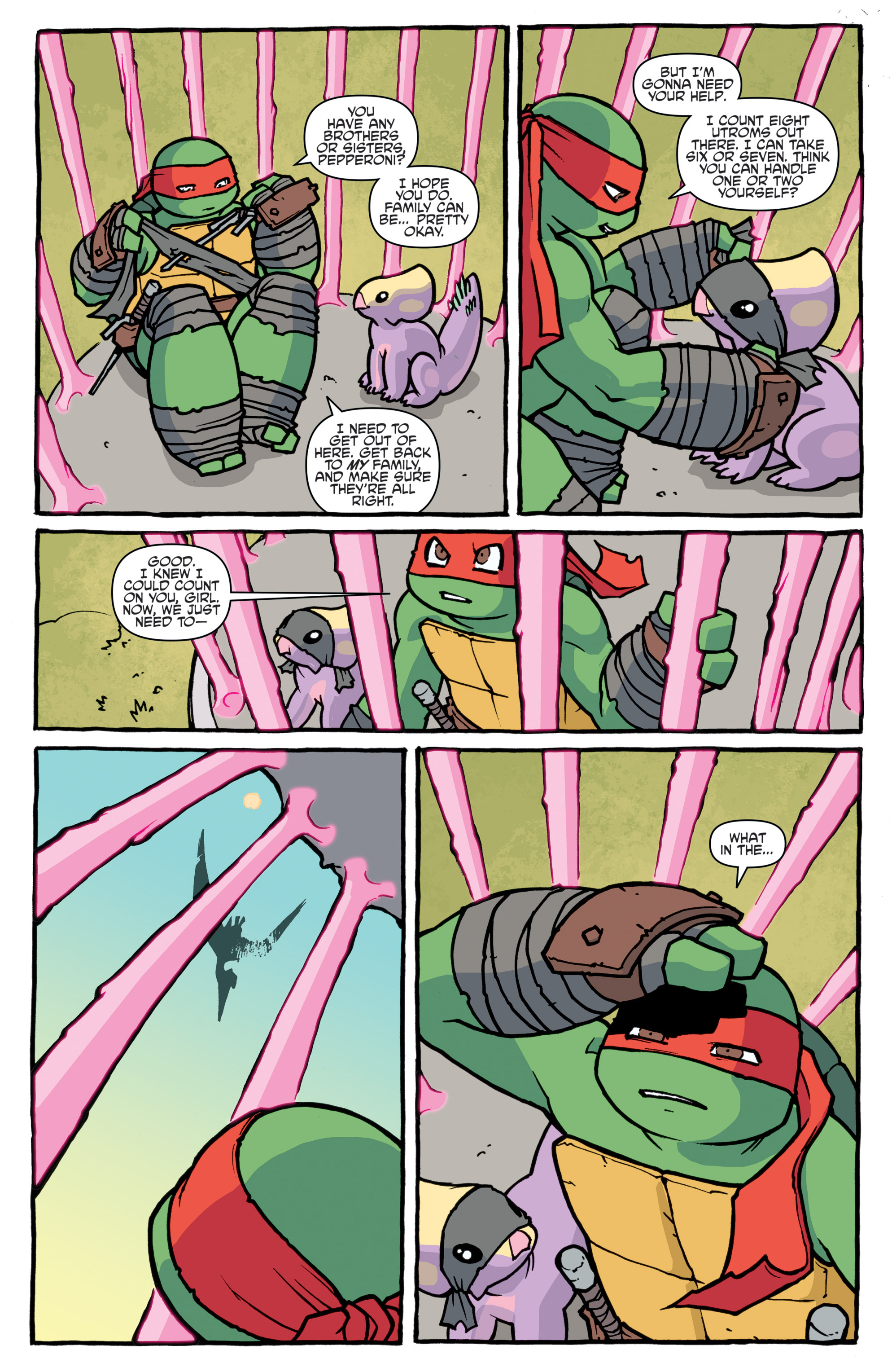 Read online Teenage Mutant Ninja Turtles: Turtles in Time comic -  Issue #1 - 15