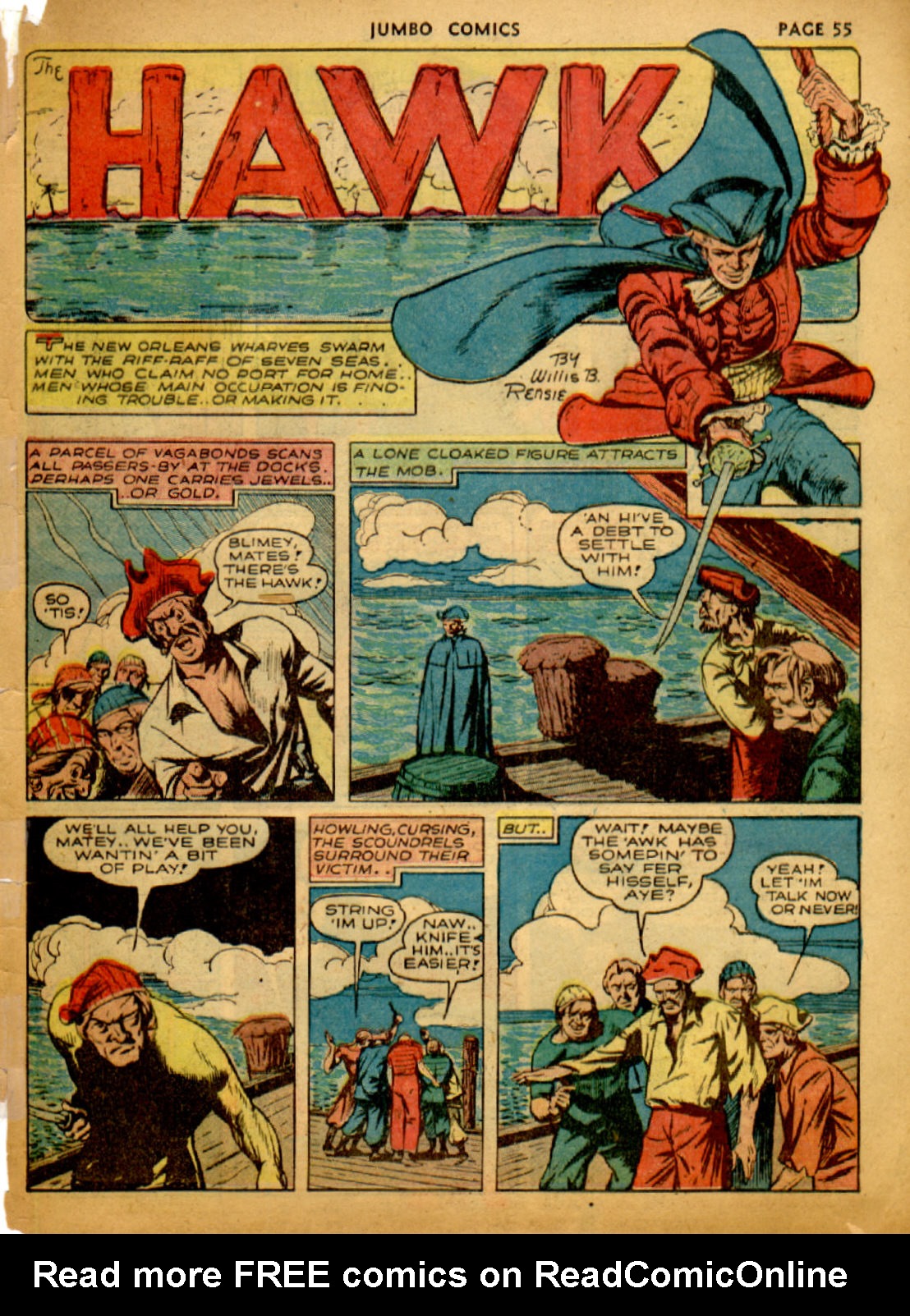 Read online Jumbo Comics comic -  Issue #27 - 56
