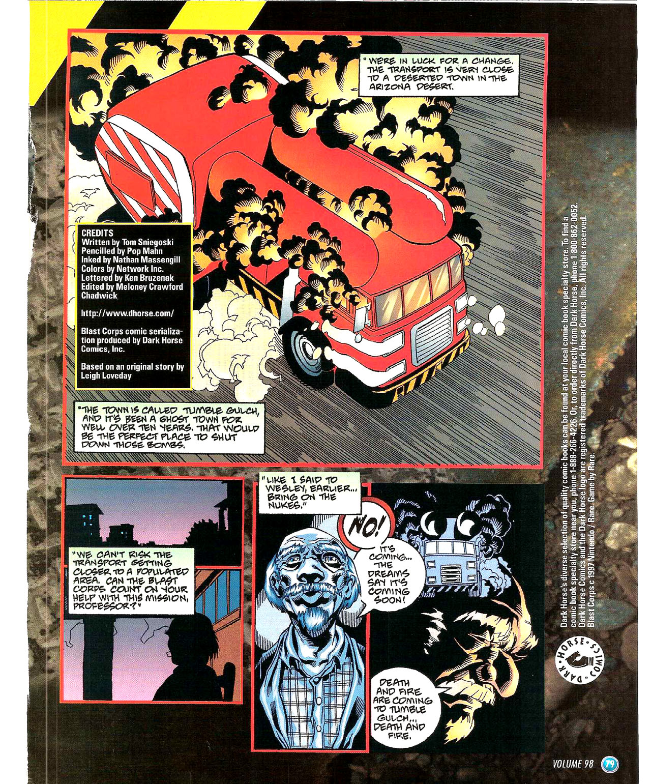 Read online Nintendo Power comic -  Issue #98 - 85
