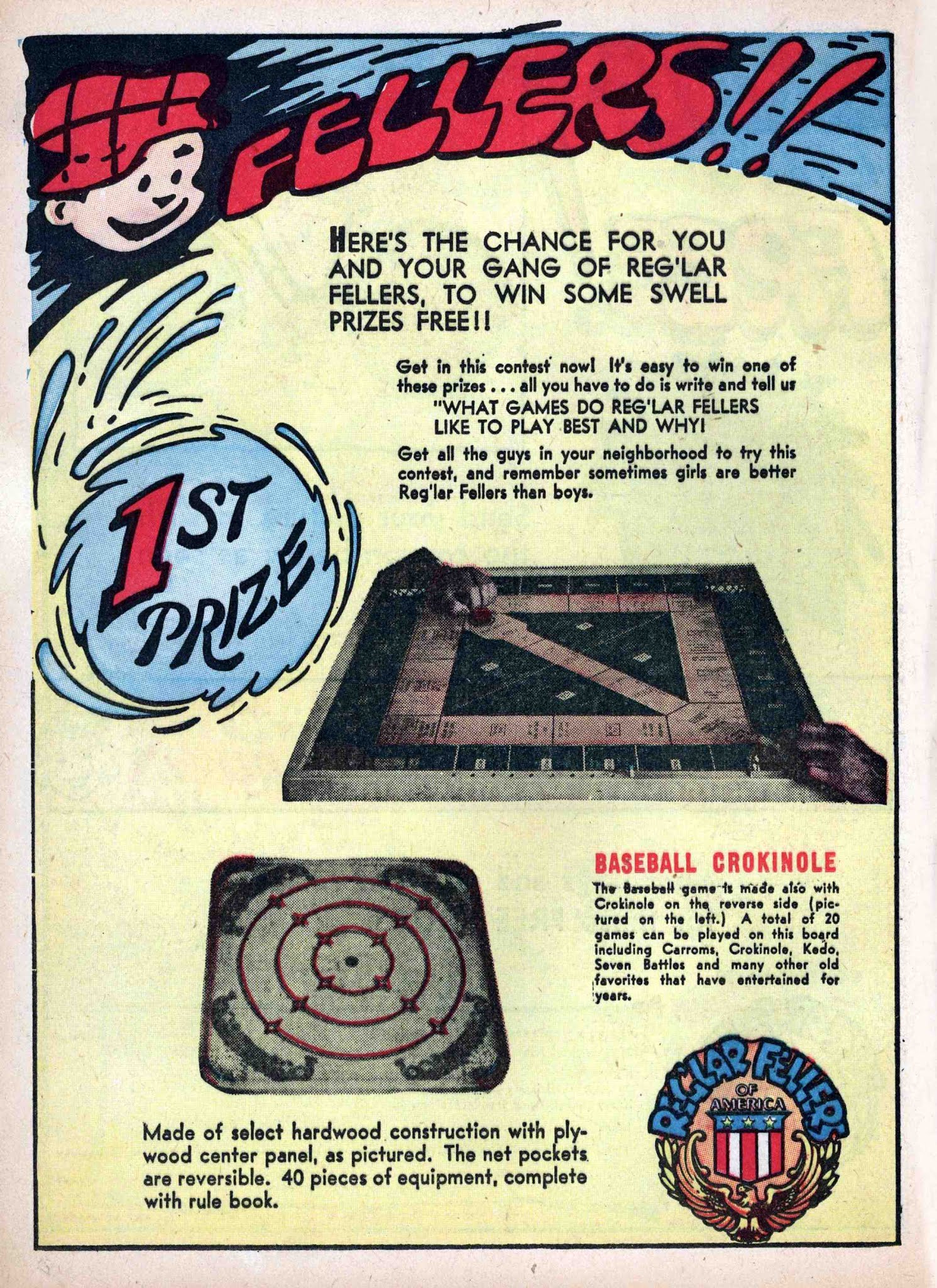 Read online Reg'lar Fellers Heroic Comics comic -  Issue #7 - 38