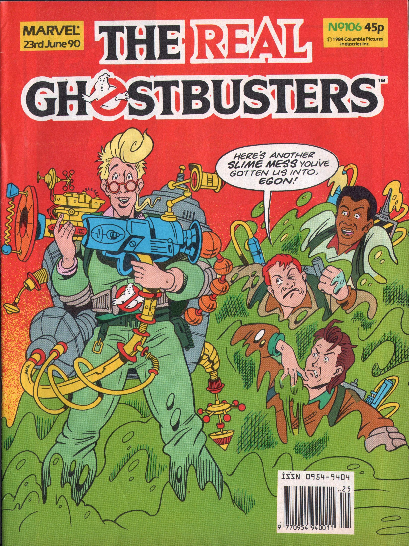 Read online The Real Ghostbusters comic -  Issue #106 - 1