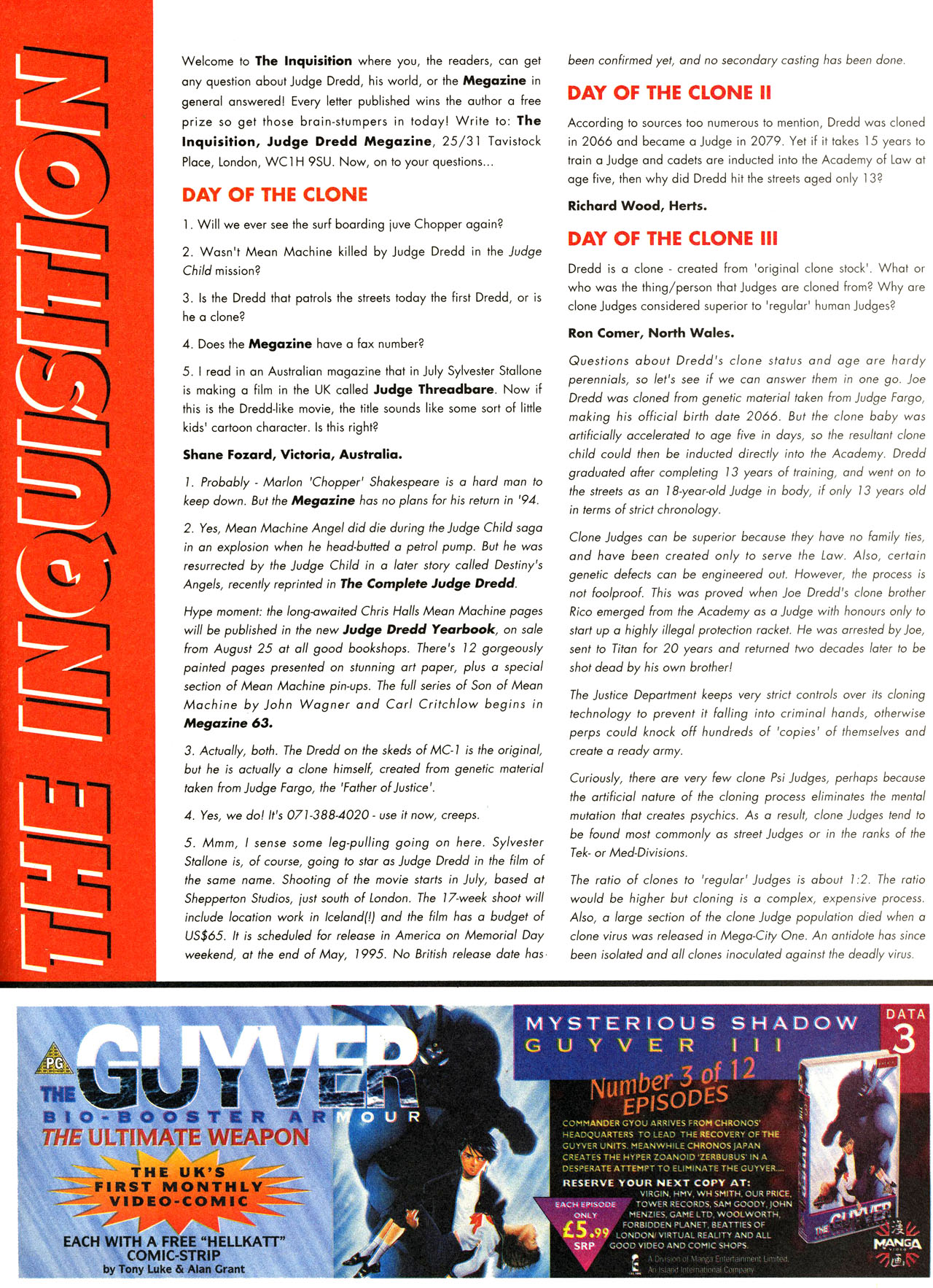 Read online Judge Dredd: The Megazine (vol. 2) comic -  Issue #57 - 31