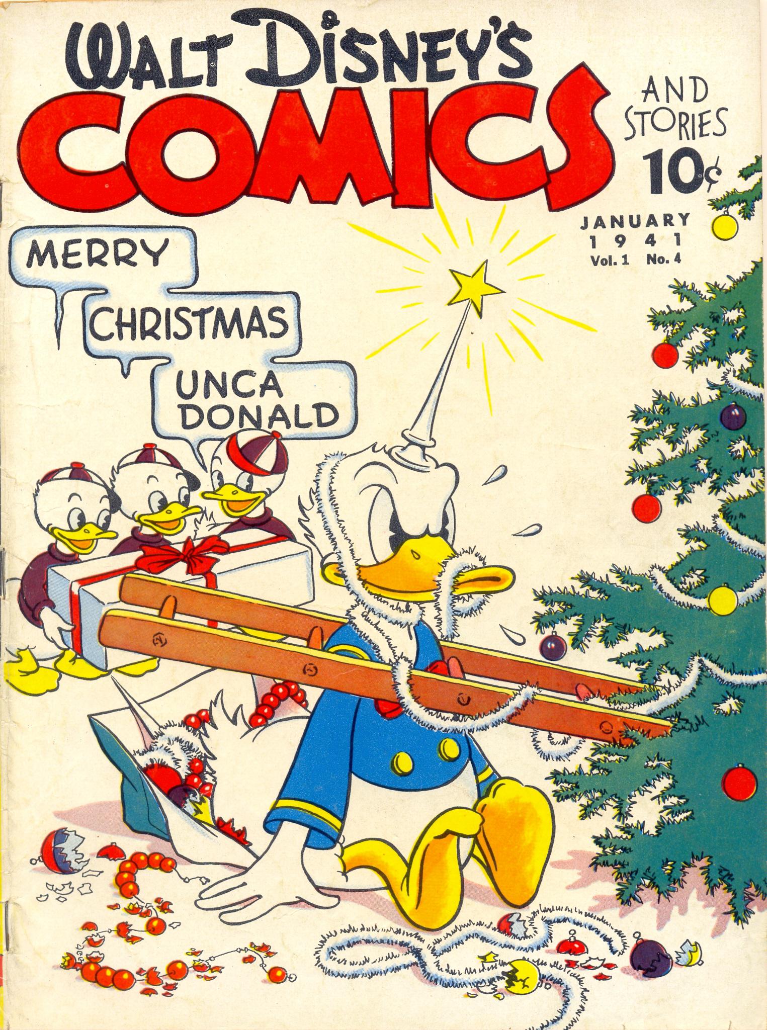Read online Walt Disney's Comics and Stories comic -  Issue #4 - 1
