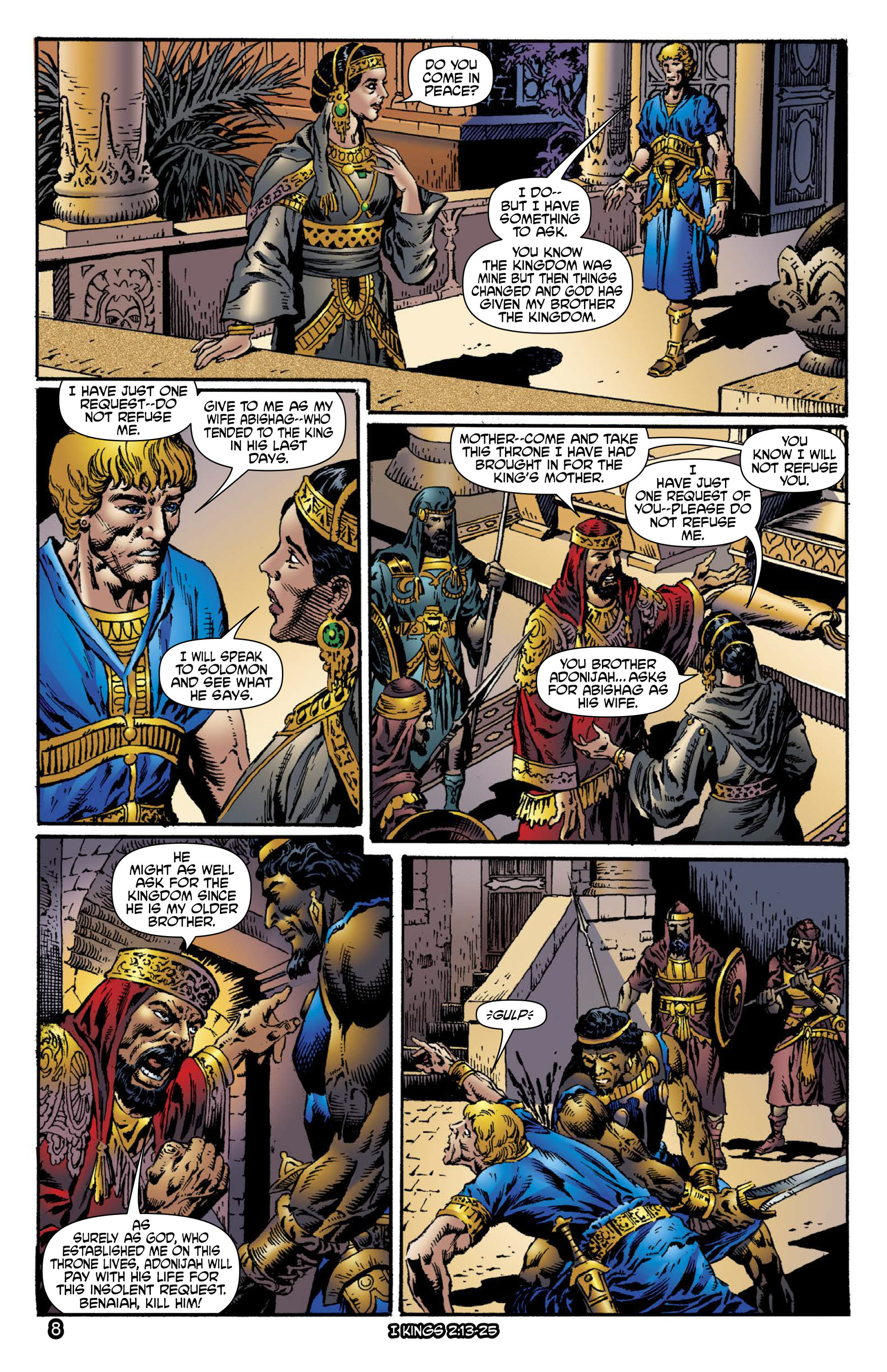 Read online The Kingstone Bible comic -  Issue #6 - 13