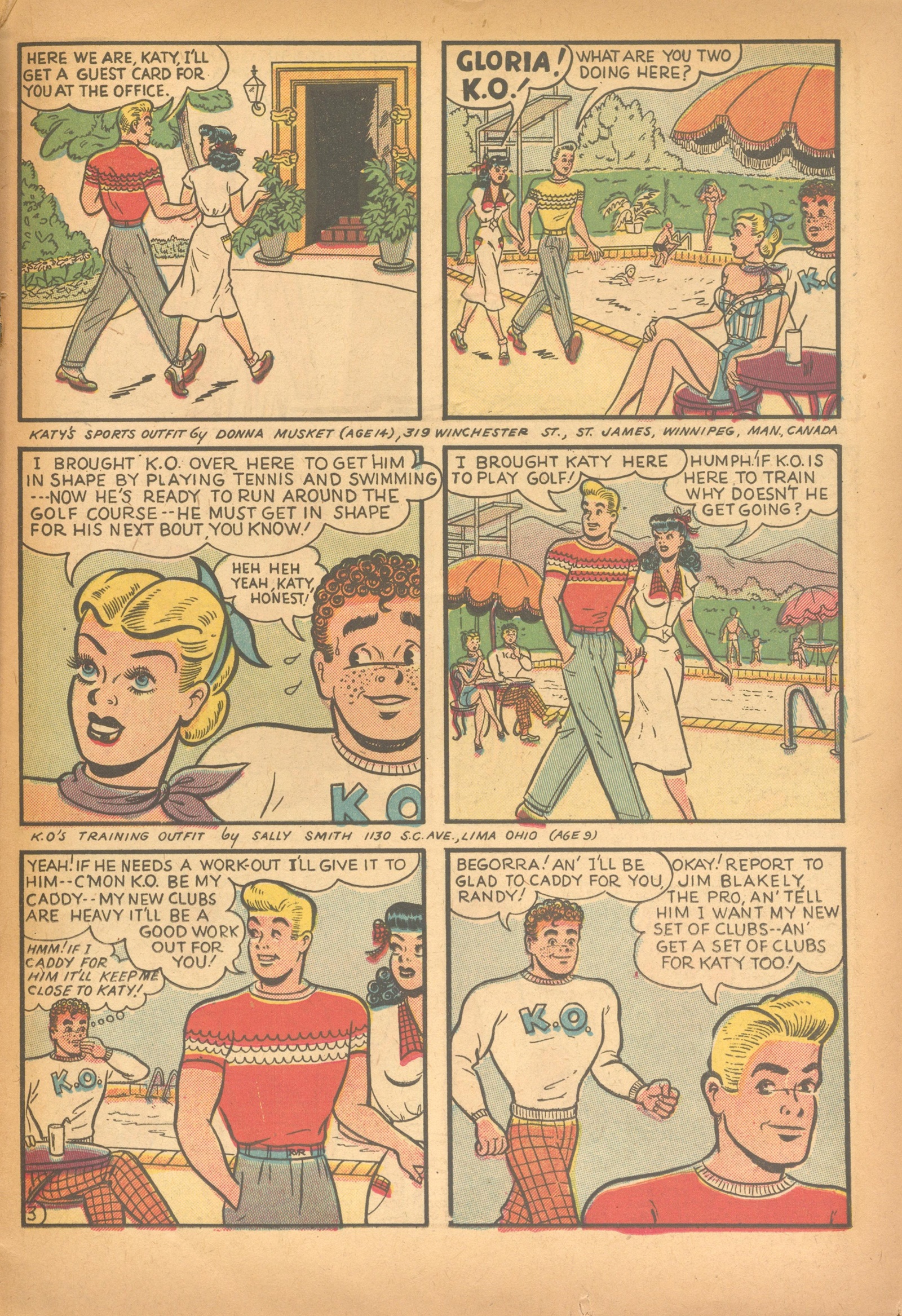 Read online Katy Keene (1949) comic -  Issue #11 - 23