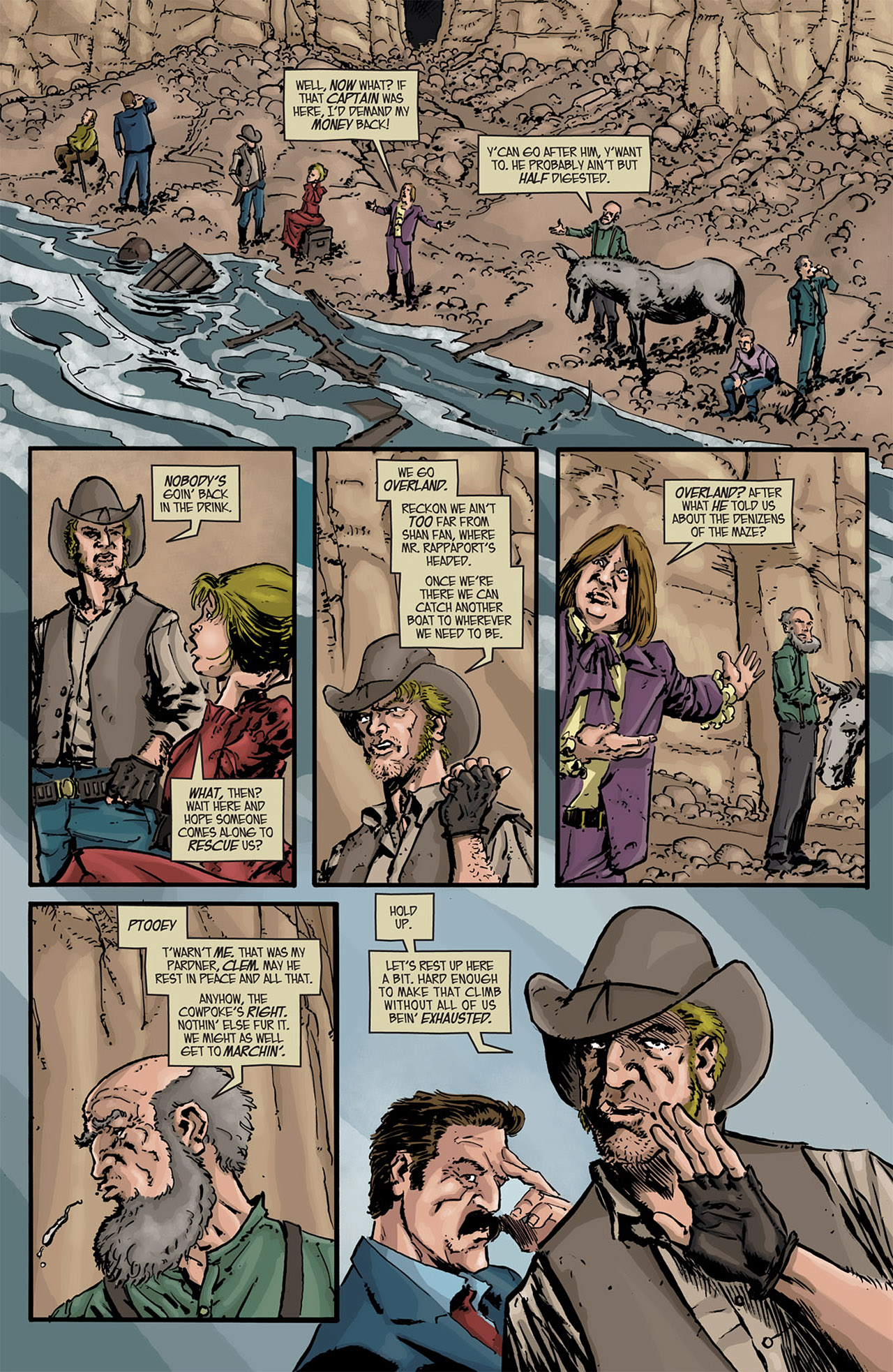 Read online Deadlands: Black Water comic -  Issue # Full - 15